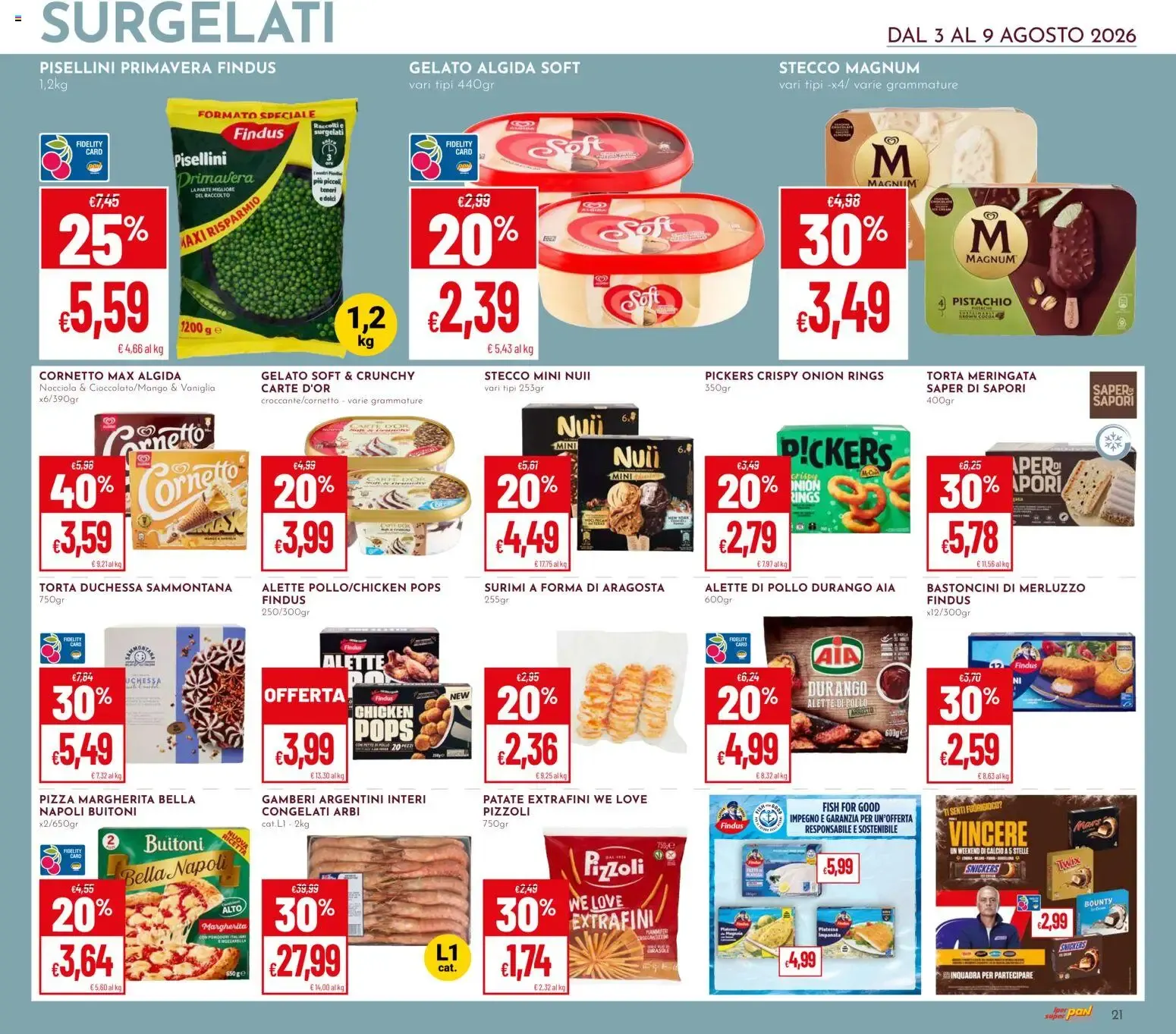 Nuovo Pan volantino dal 03/08/2026 > offerte anteprima 🛍️ da 3 agosto a 9 agosto di 2026 - Pagina del volantino 1