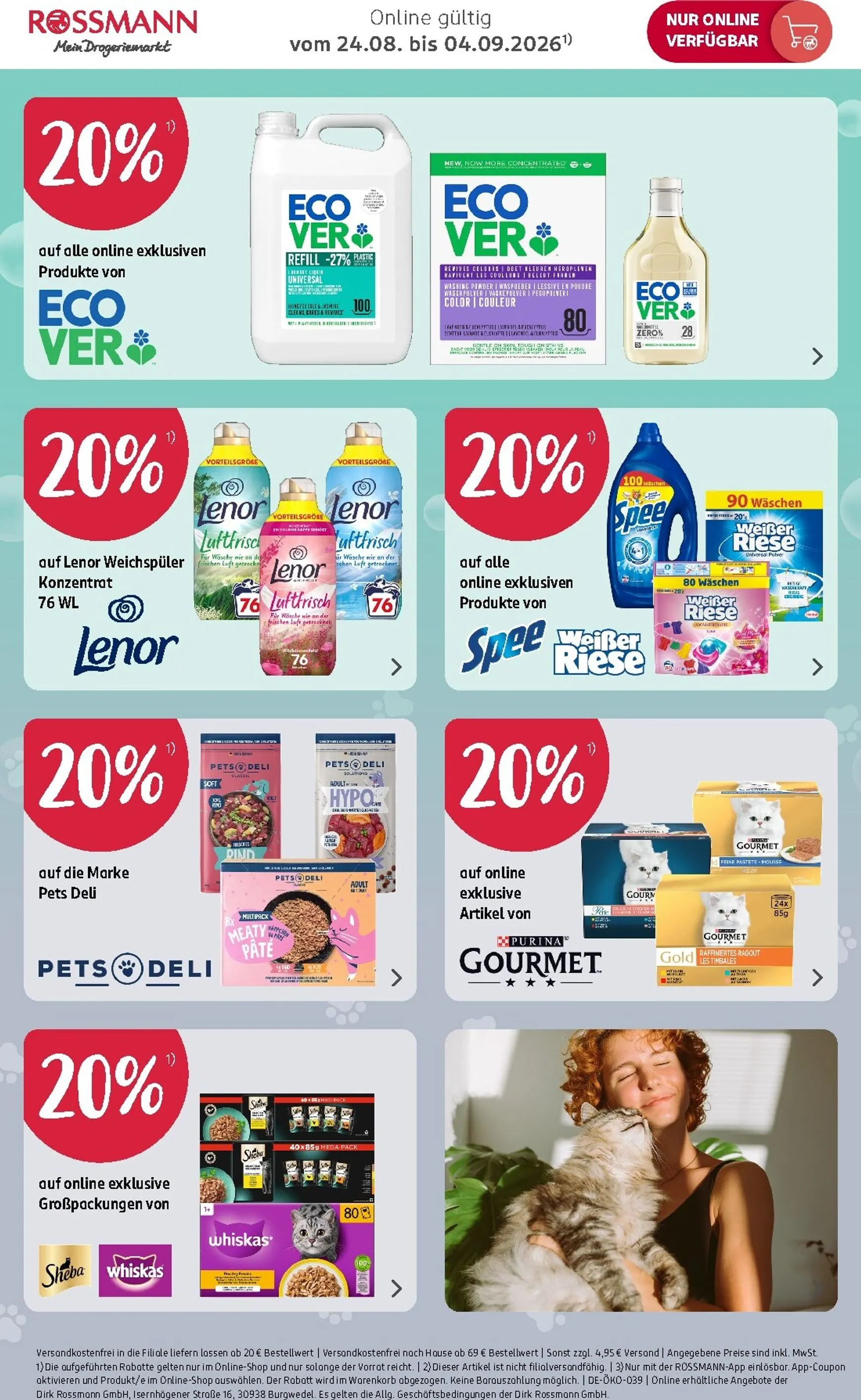 ROSSMANN - Online Angebote Prospekt – von Montag 24.08.2026 bis Freitag 04.09.2026 von 24. August bis 4. September 2026 - Prospekt seite 4