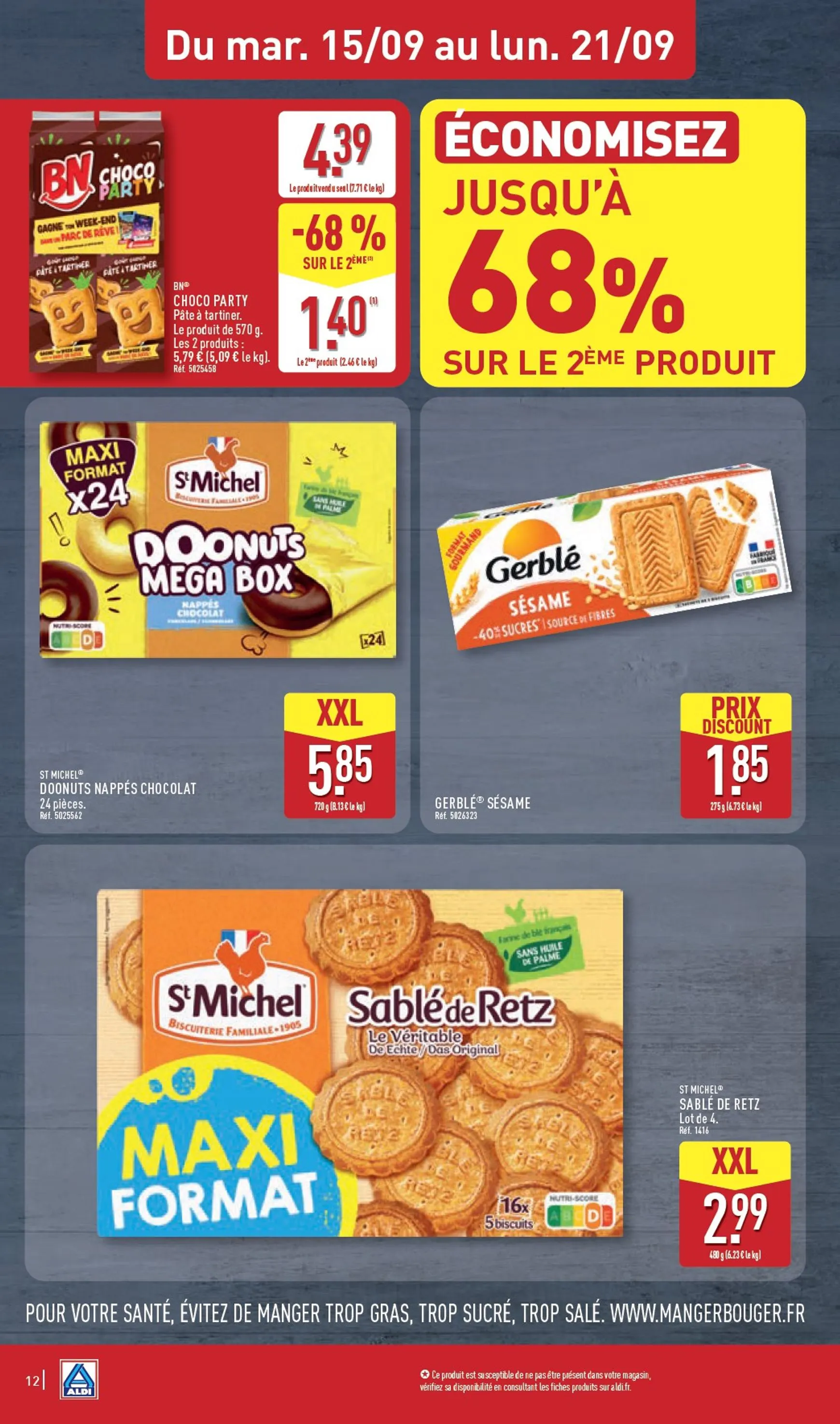 ALDI: Les Très Grands Arrivages du 15 septembre au 21 septembre 2026 - Catalogue page 14