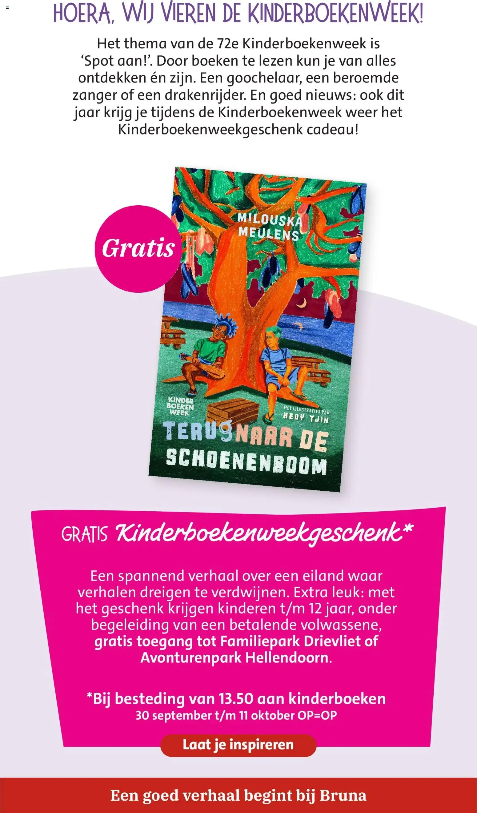 Bruna: Kinderboekenweek - Dog Man van 28 september tot 11 oktober 2026 - Folder pagina 2