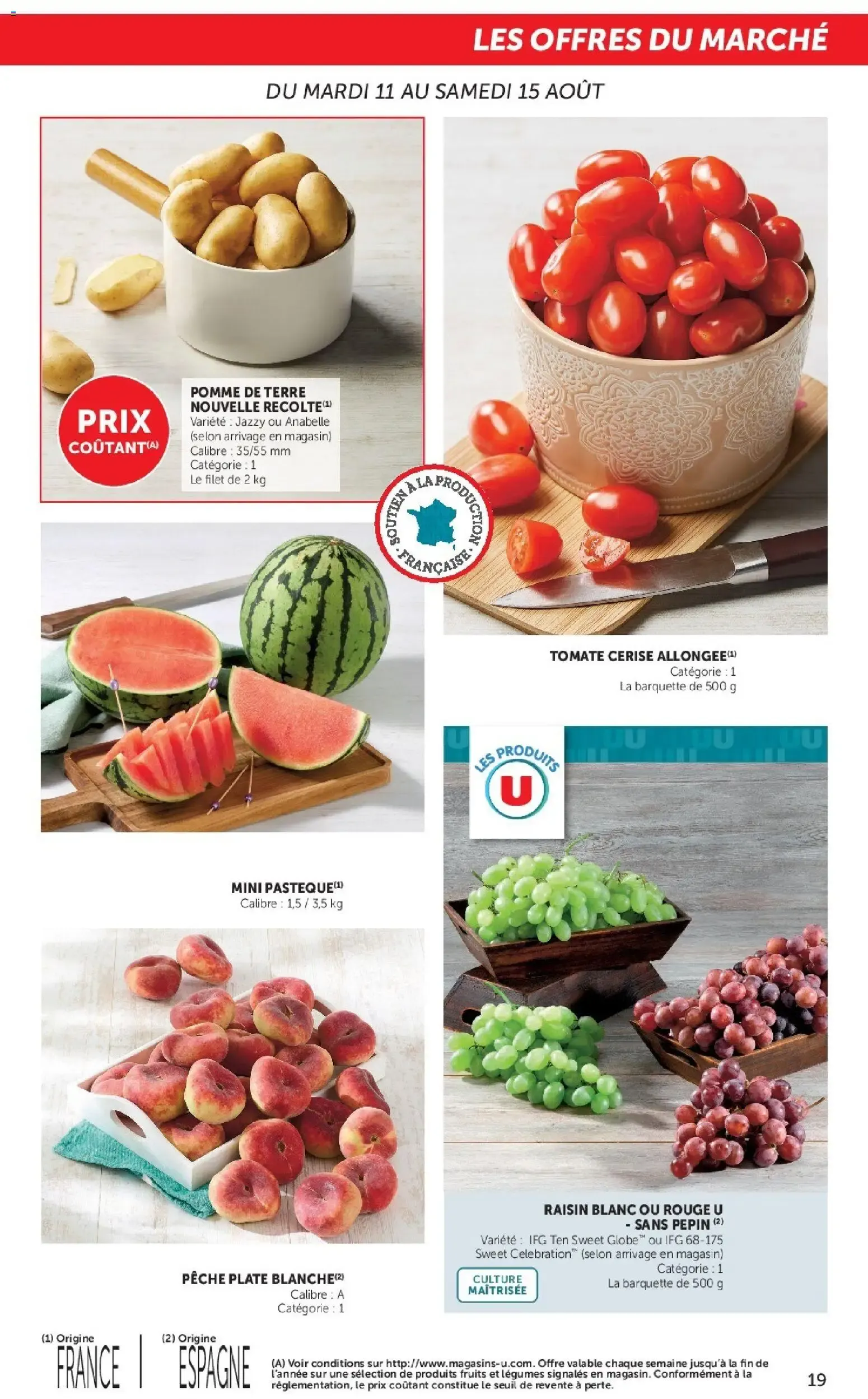 Super U catalogue à partir du 11/08/2026 - promo en ligne du 11 août au 23 août 2026 - Catalogue page 19