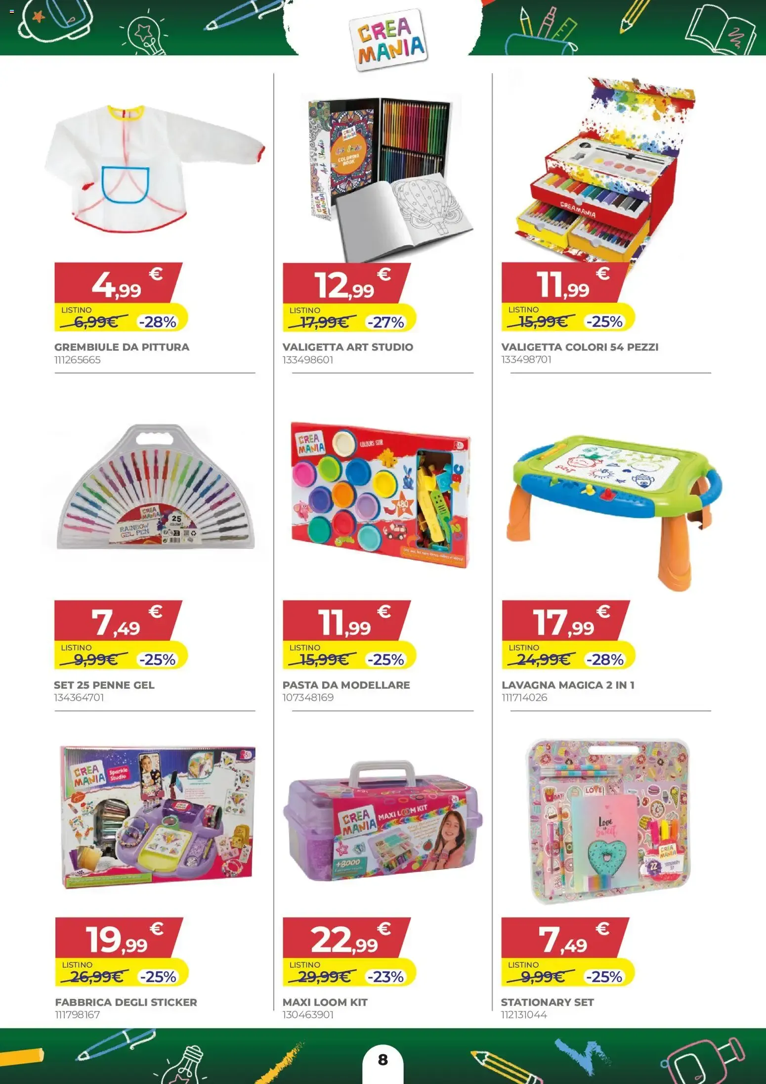 A SCUOLA di SCONTI - Toys Center da 27 agosto a 30 settembre di 2026 - Pagina del volantino 8