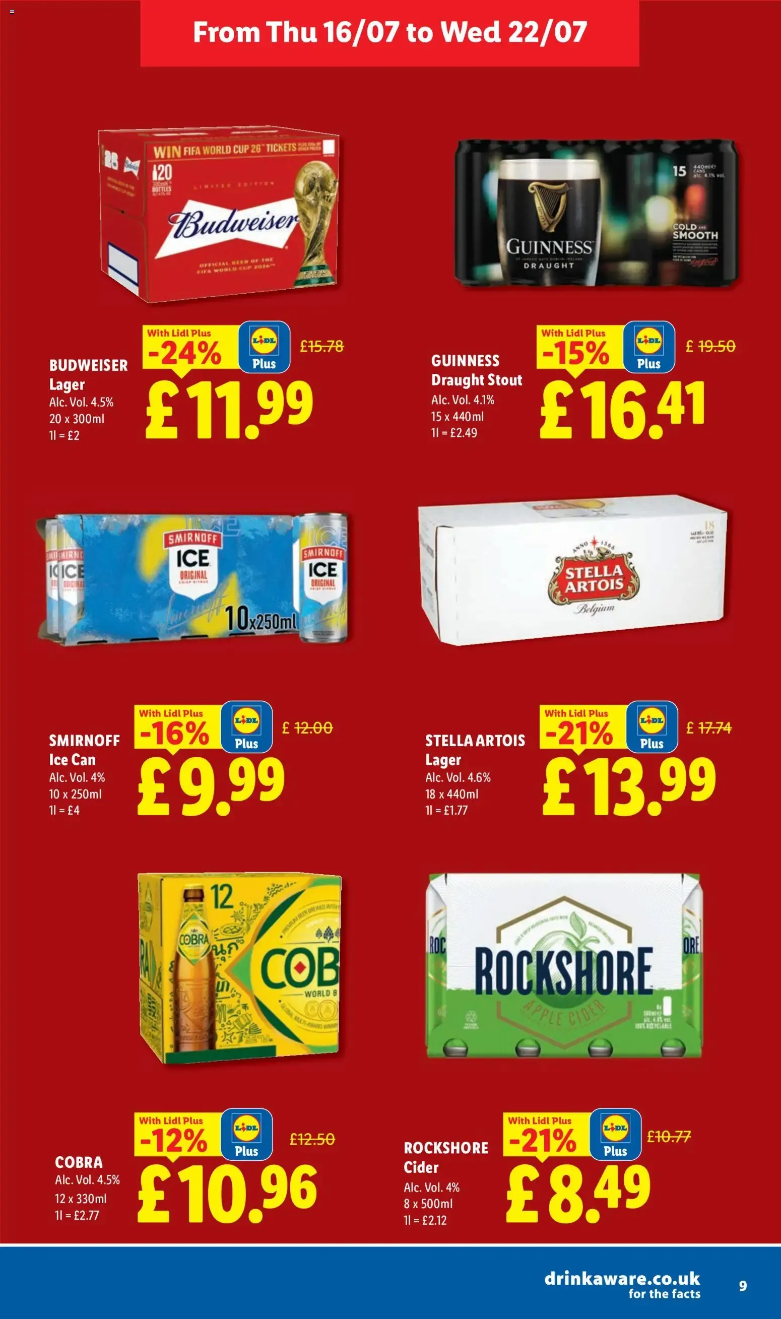 Weekly offers Lidl (16/07/2026 - 22/07/2026) - Offers Online from 16 July to 22 July 2026 - Catalogue Page 9