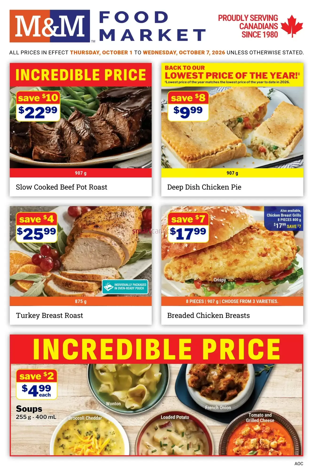 M & M Food Market flyer week 40 from October 1 to October 7 2026 - flyer page 1