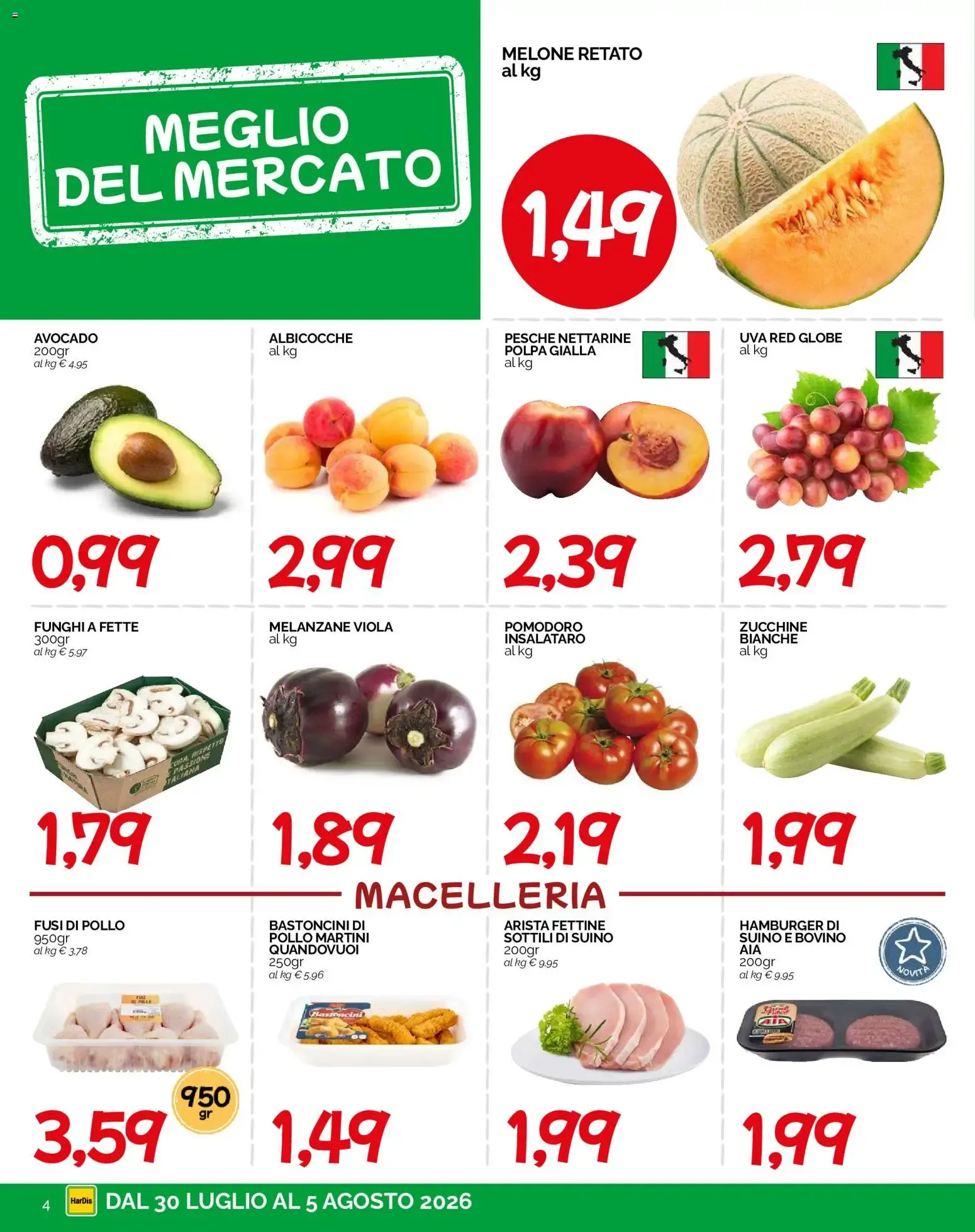 HarDis volantino dal 30/07/2026 - online Offerte da 30 luglio a 5 agosto di 2026 - Pagina del volantino 4