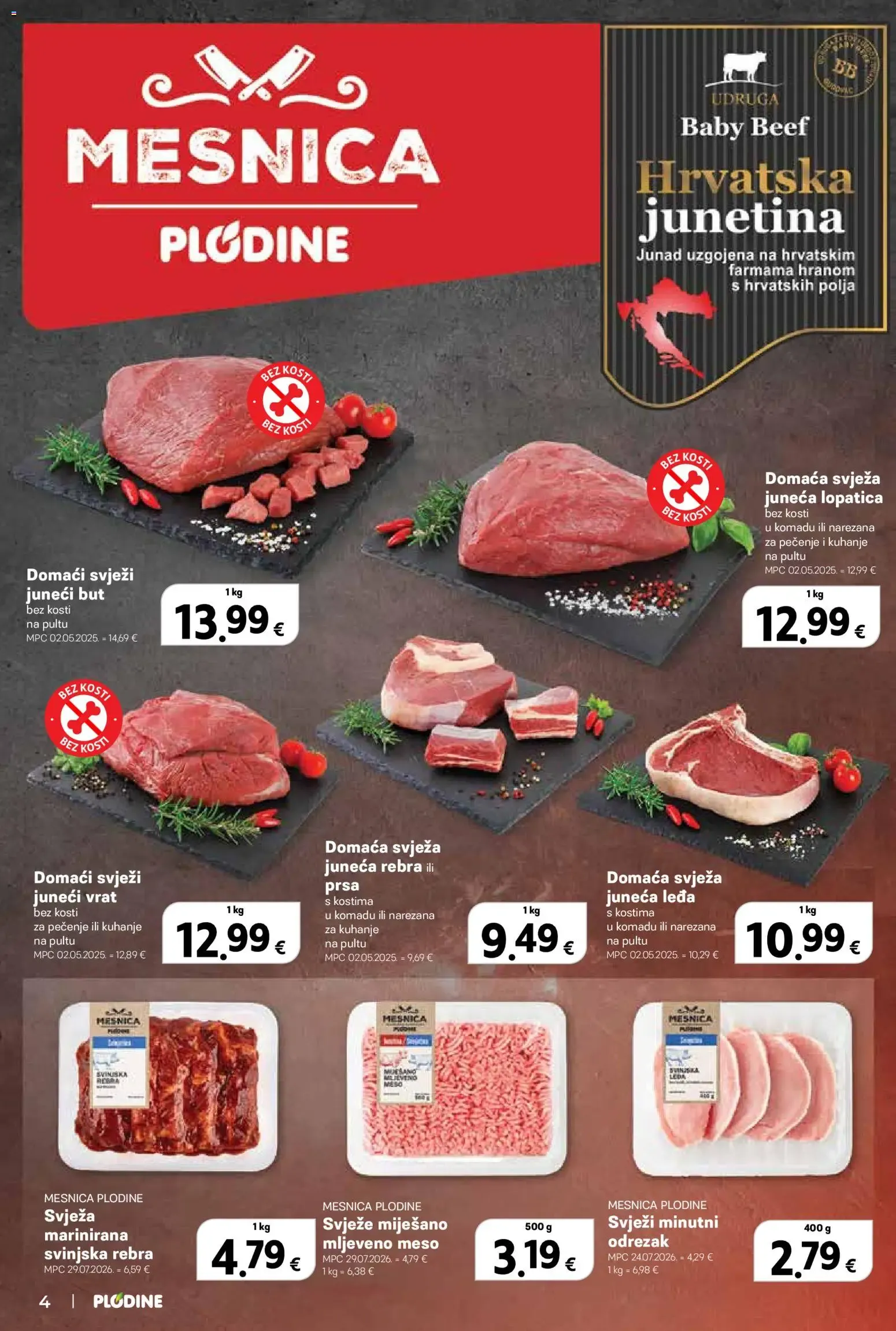 Katalog Plodine Katalog novi od 06.08.2026 na listanje > letak digitalni od 6. kolovoza do 11. kolovoza 2026. - Pregled Stranica 4