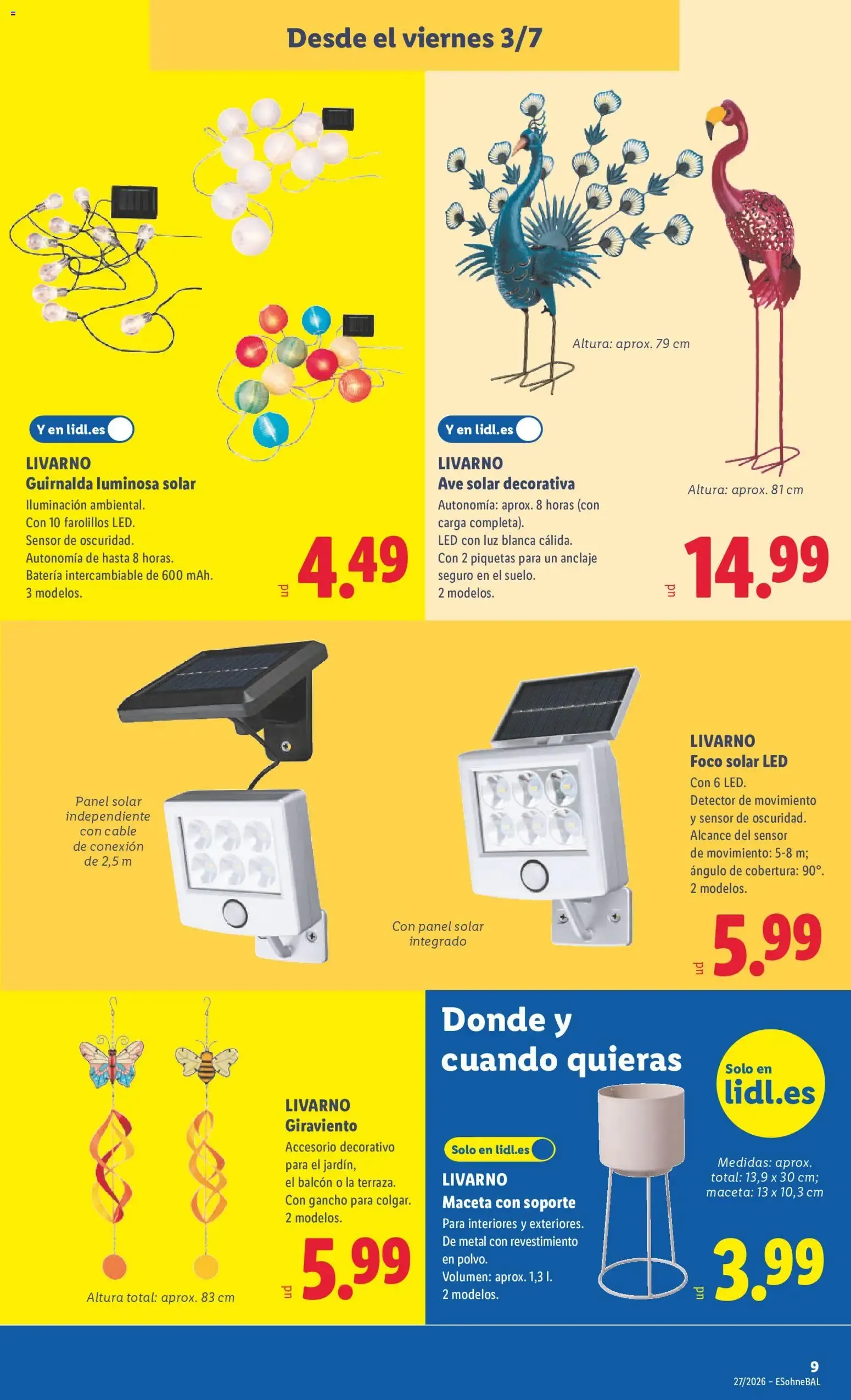 Catálogo de Lidl Tú Eliges 29 de junio al 5 de julio 2026 - Página 27