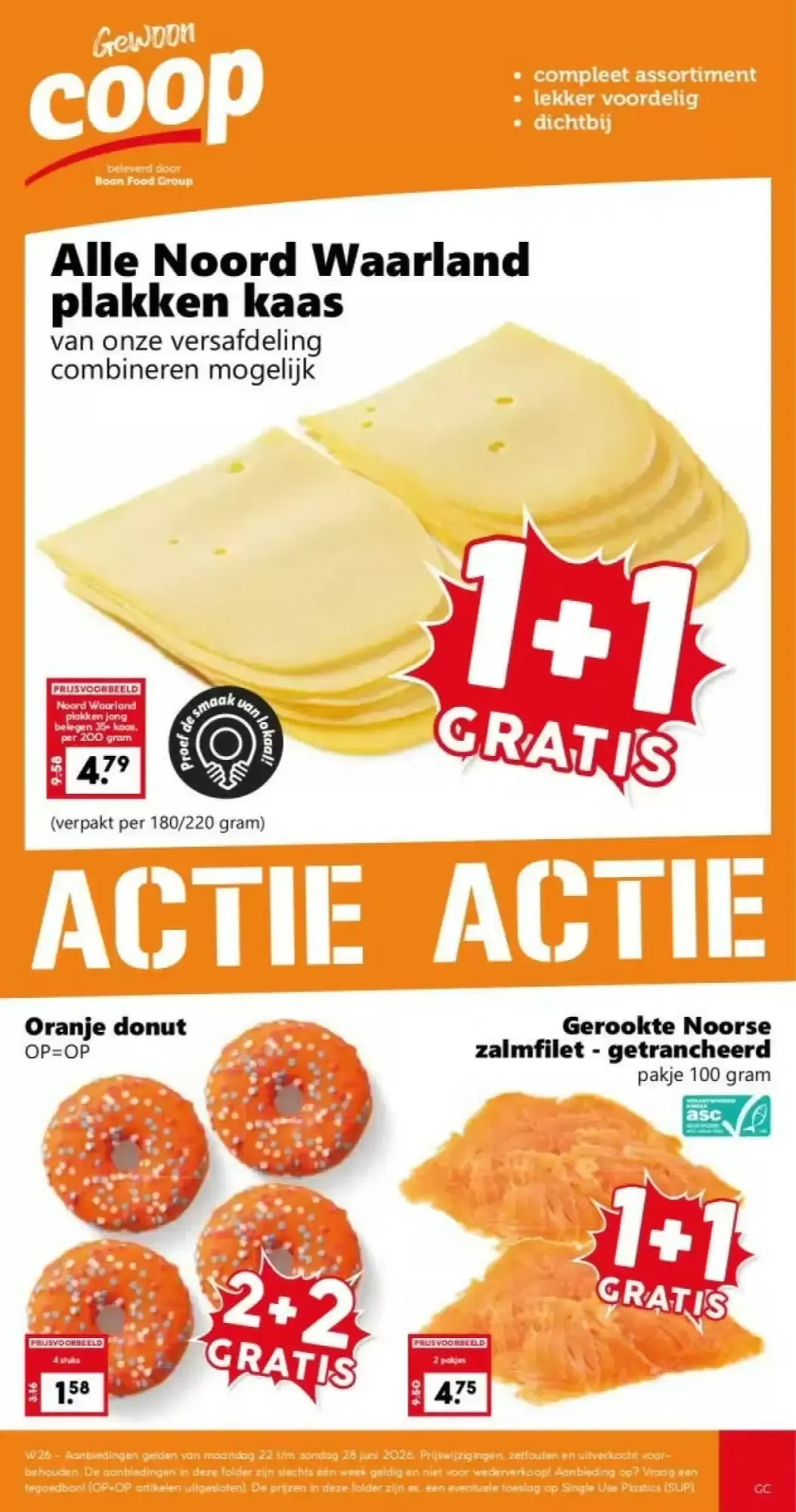 Coop Folder Week 26 – 22.06.2026 – 28.06.2026 van 22 juni tot 28 juni 2026 - Folder pagina 1