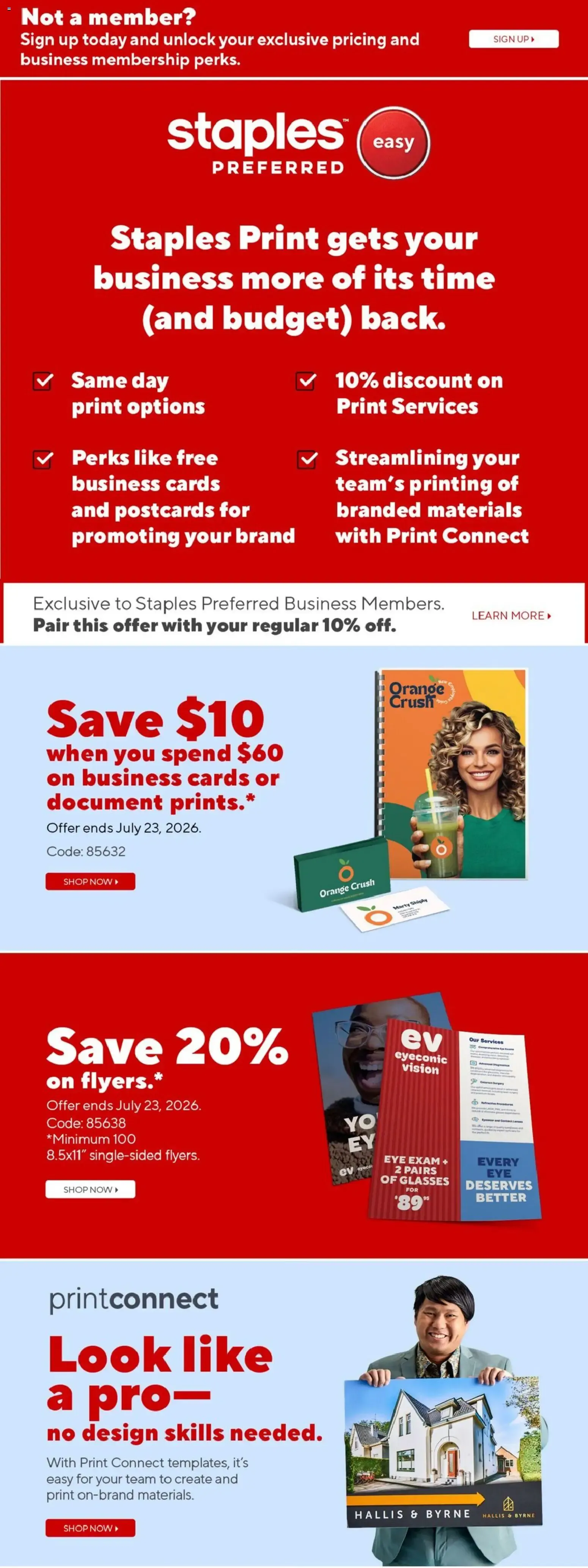 Staples Deals & Savings from July 10 to July 13 2026 - flyer page 16