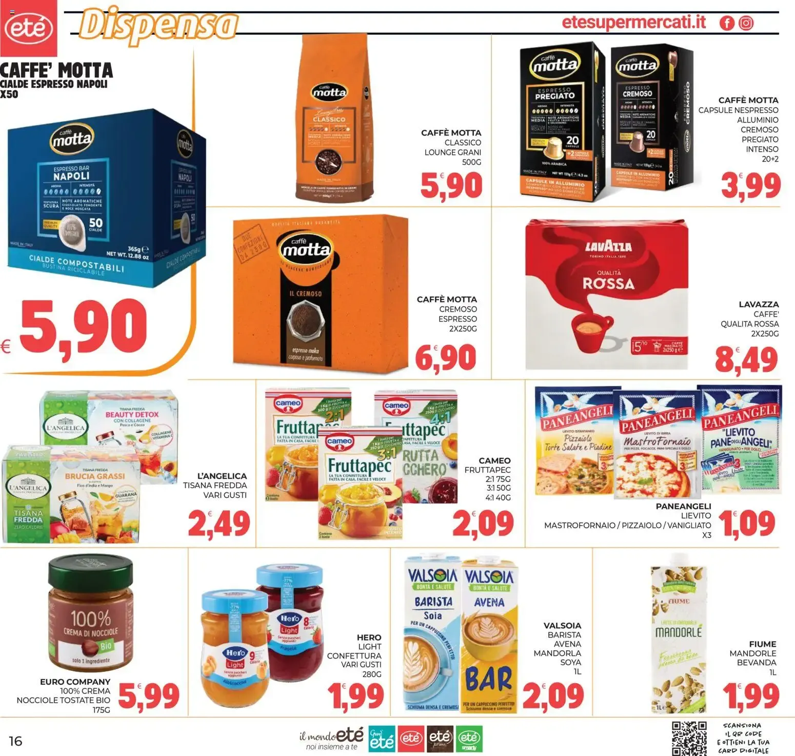 Eté volantino dal 28/07/2026 - online Offerte da 28 luglio a 6 agosto di 2026 - Pagina del volantino 16