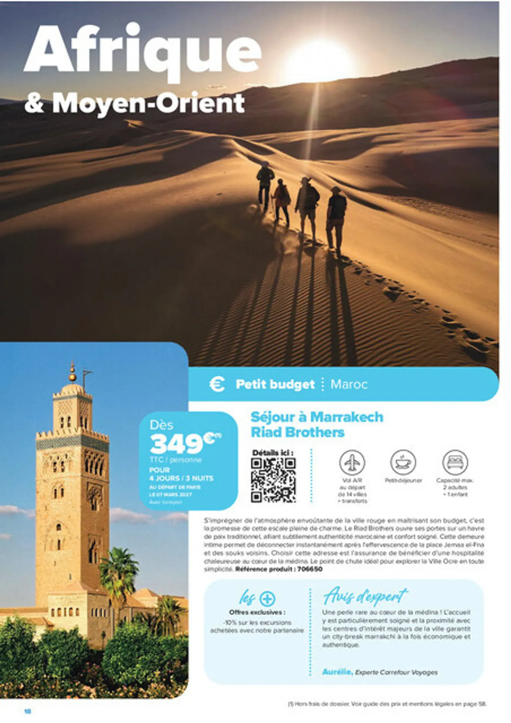 Carrefour Voyages - Créations Voyages (Automne-Hiver 2026-2027) du 1 septembre au 31 mars 2027 - Catalogue page 18