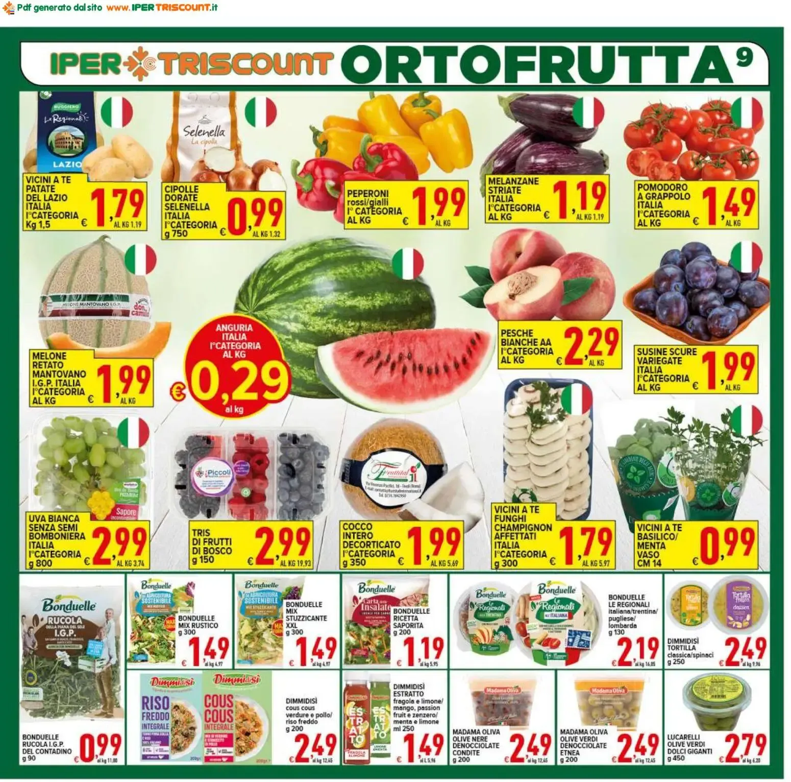 Ipertriscount volantino dal 12/08/2026 - online Offerte da 12 agosto a 20 agosto di 2026 - Pagina del volantino 9