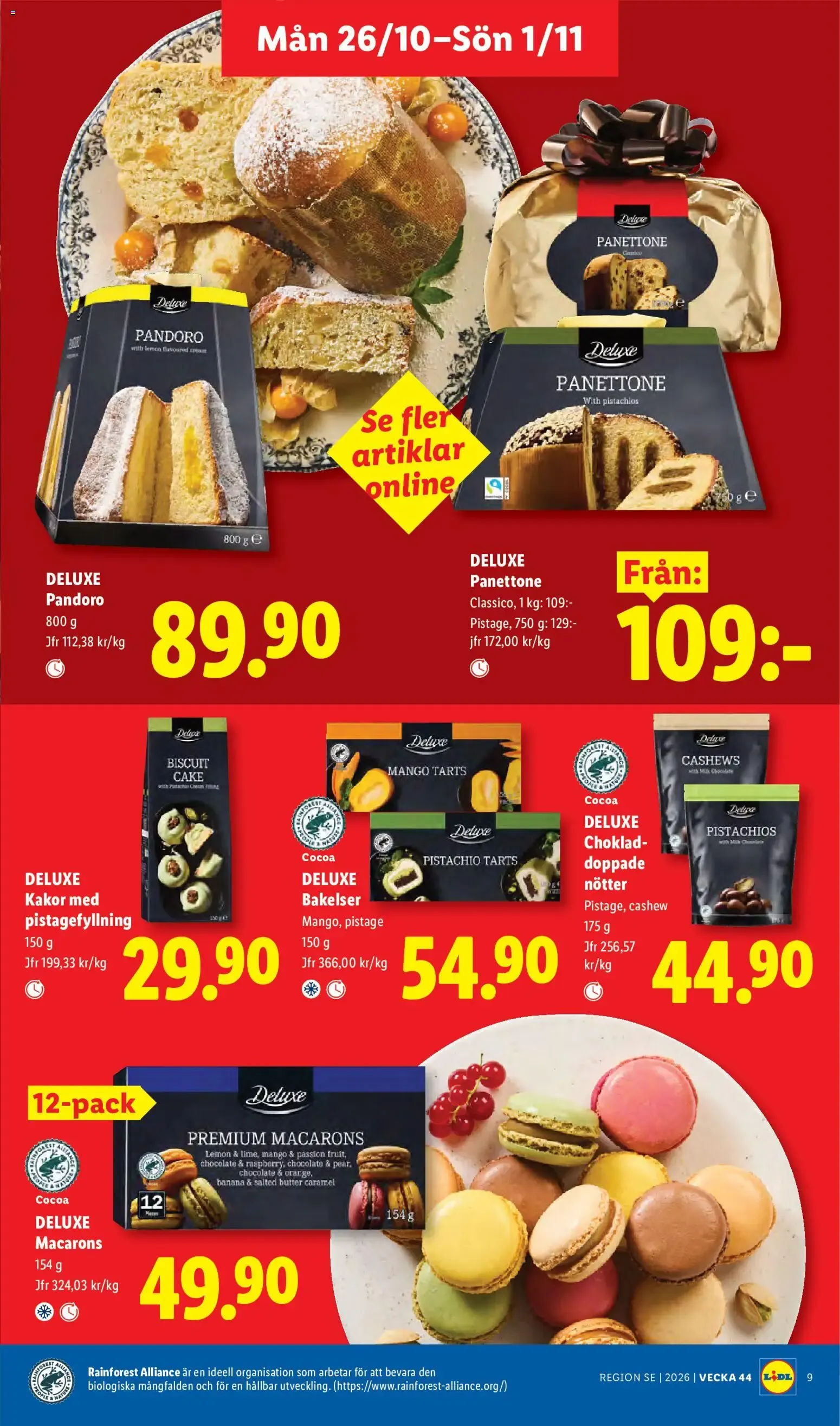 Lidl Veckans erbjudanden från 26 oktober till 1 november 2026 - Reklamblad sidor 9
