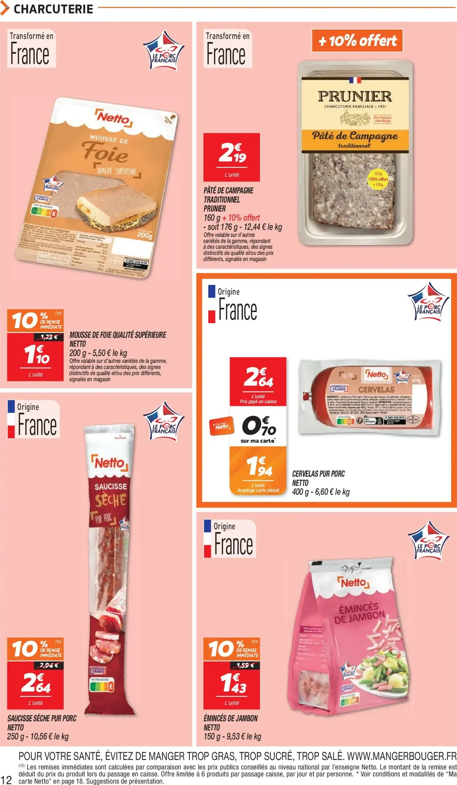 Netto: 100% Reembolso en todas las confiterías Netto du 20 octobre au 26 octobre 2026 - Catalogue page 12