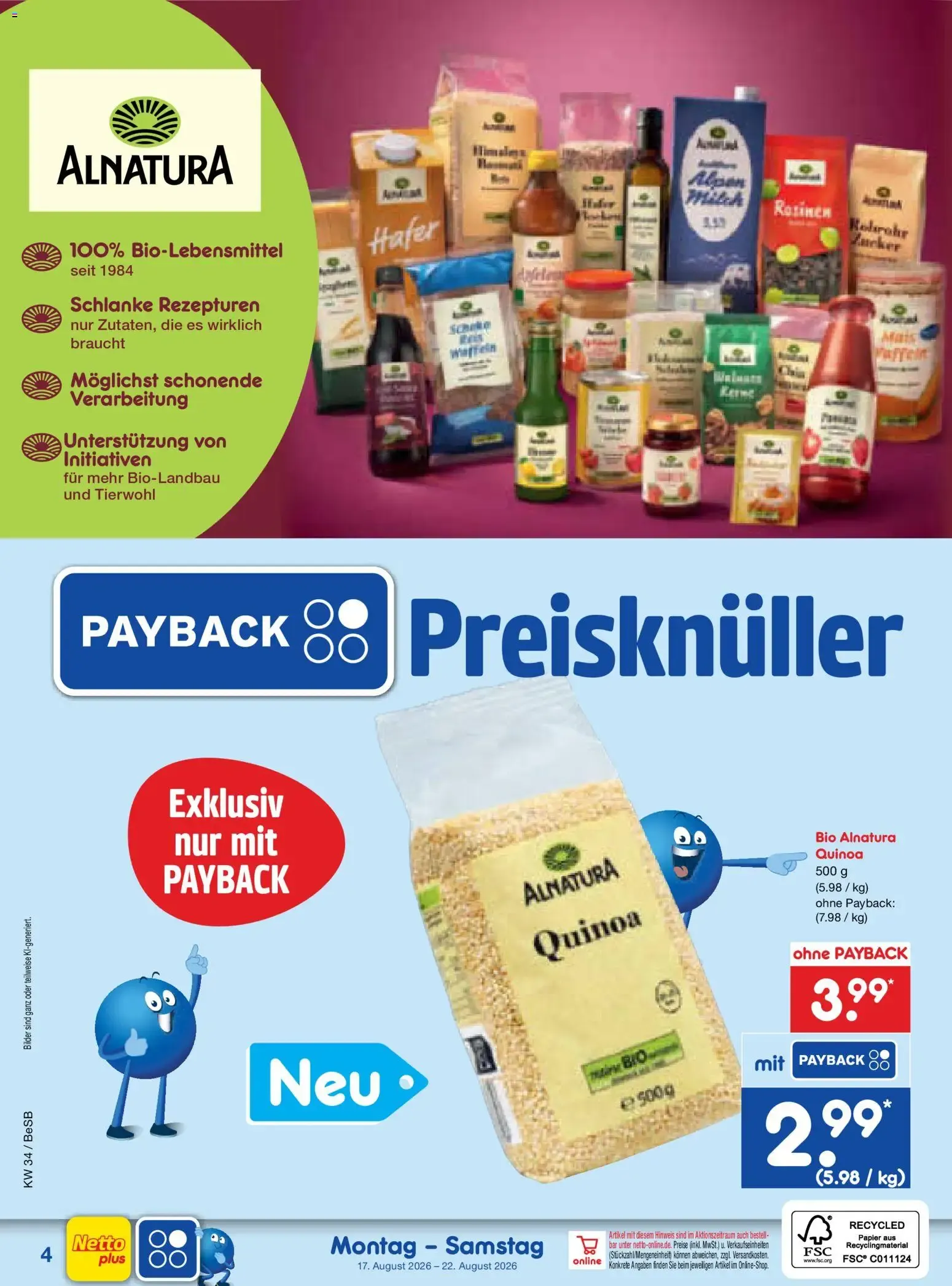 Netto Marken-Discount Prospekt (ab 17.08.2026) » Angebote von 17. August bis 22. August 2026 - Prospekt seite 45