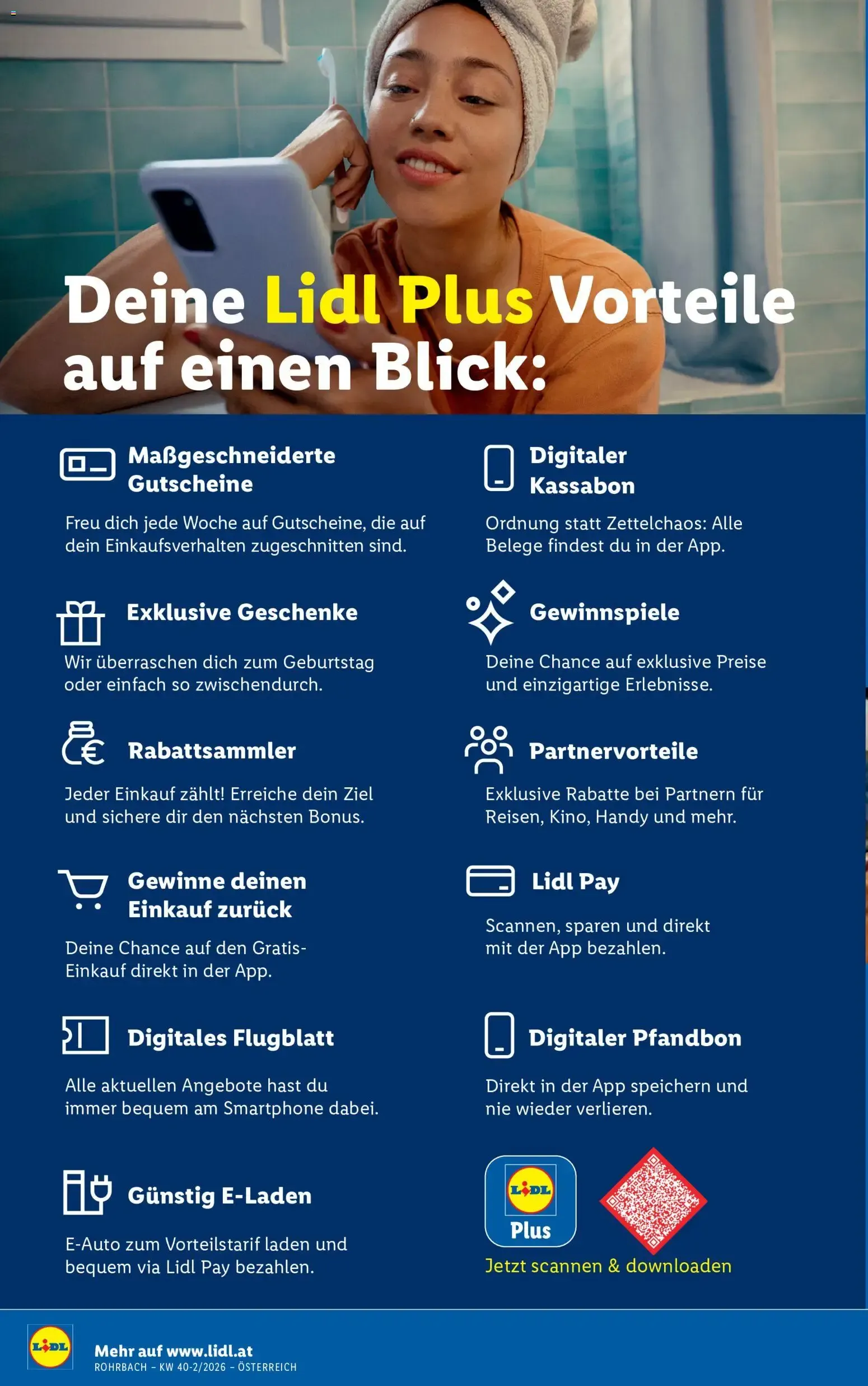 Lidl Jeden Tag deine günstigen Preise. ab 01.10.2026 - Angebote ab donnerstag von 1. Oktober bis 7. Oktober 2026 - Flugblätt seite  5