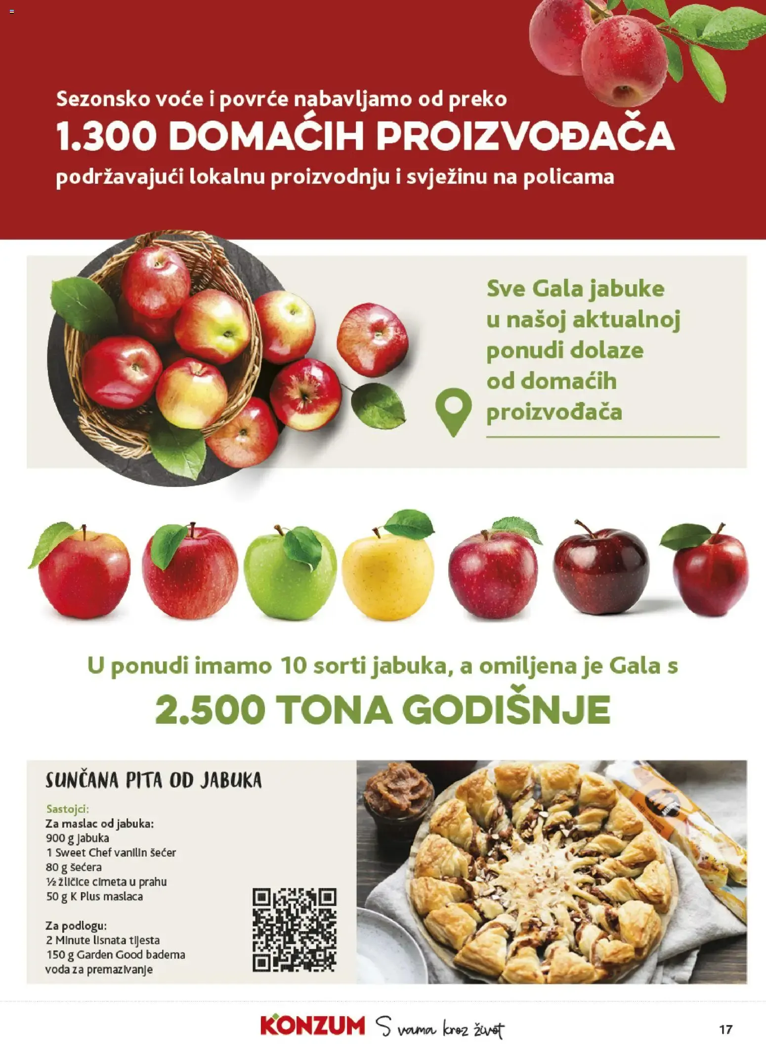 Katalog Konzum Katalog novi od 16.09.2026 na listanje > letak digitalni od 16. rujna do 22. rujna 2026. - Pregled Stranica 17