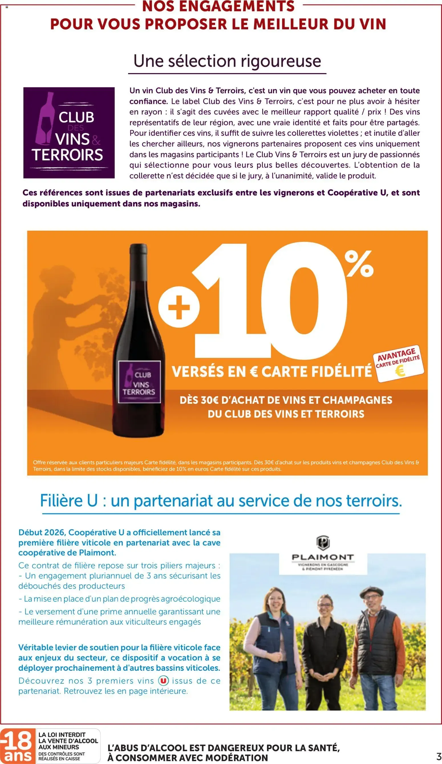 bi1 Foire aux vins Maxi marché à partir du 22/09/2026 - promo en ligne du 22 septembre au 4 octobre 2026 - Catalogue page 3