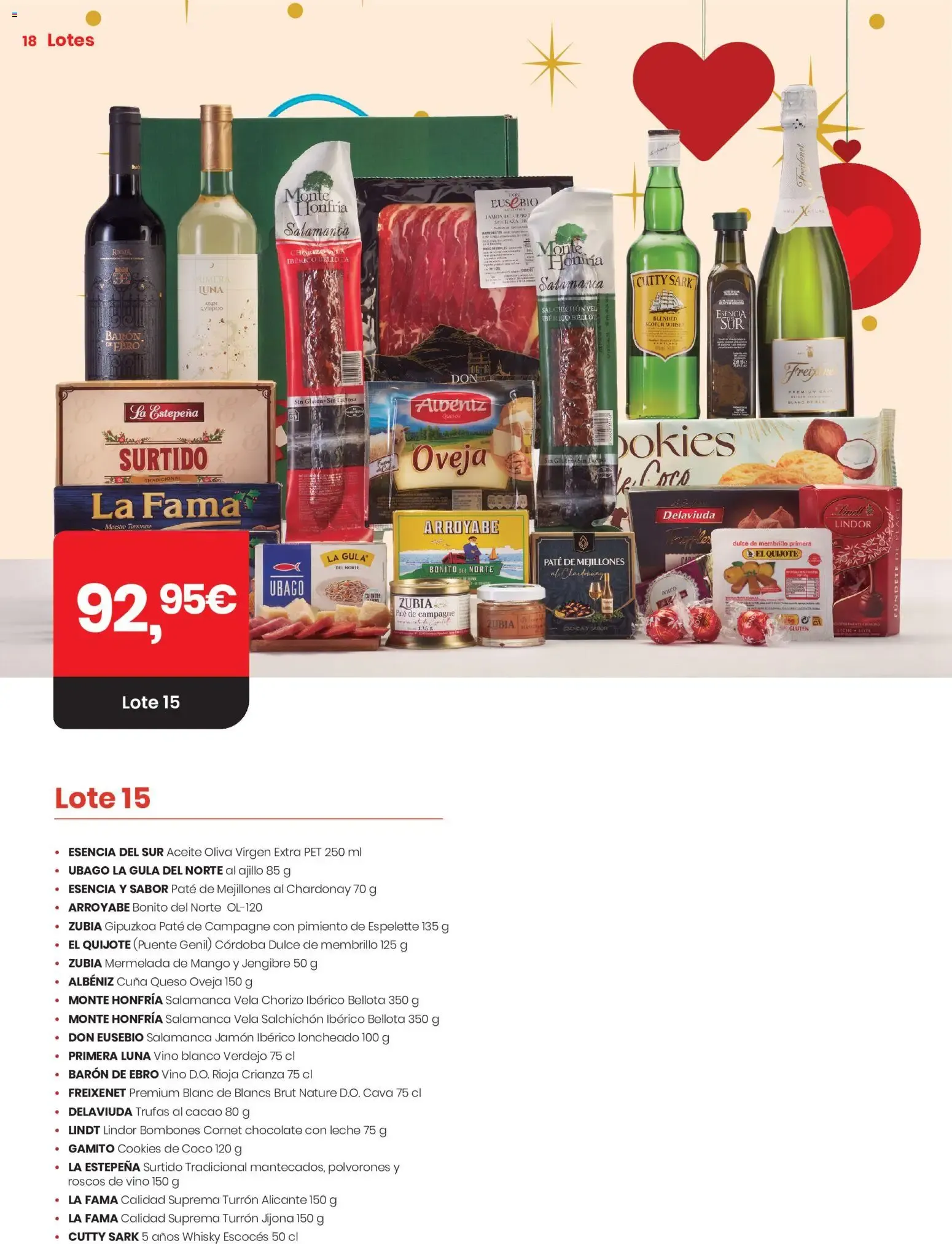 Catálogo de Eroski Navidad 2026 Lotes y Cestas 15 de octubre al 7 de enero 2027 - Página 18