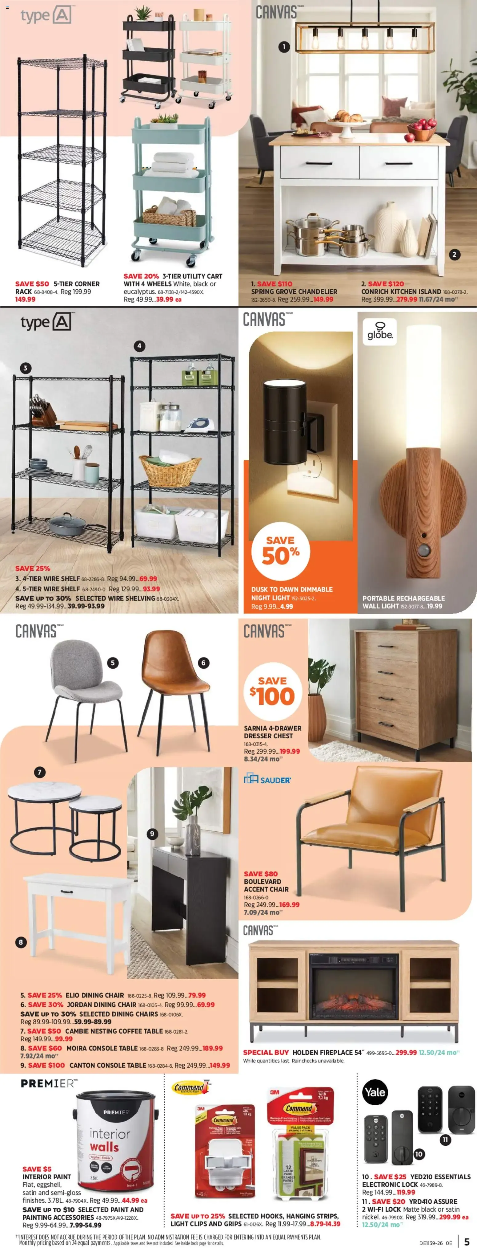 Canadian Tire flyer - Fall inspirations from Sep 24, 2026 > weekly specials & deals from September 24 to October 14 2026 - flyer page 5