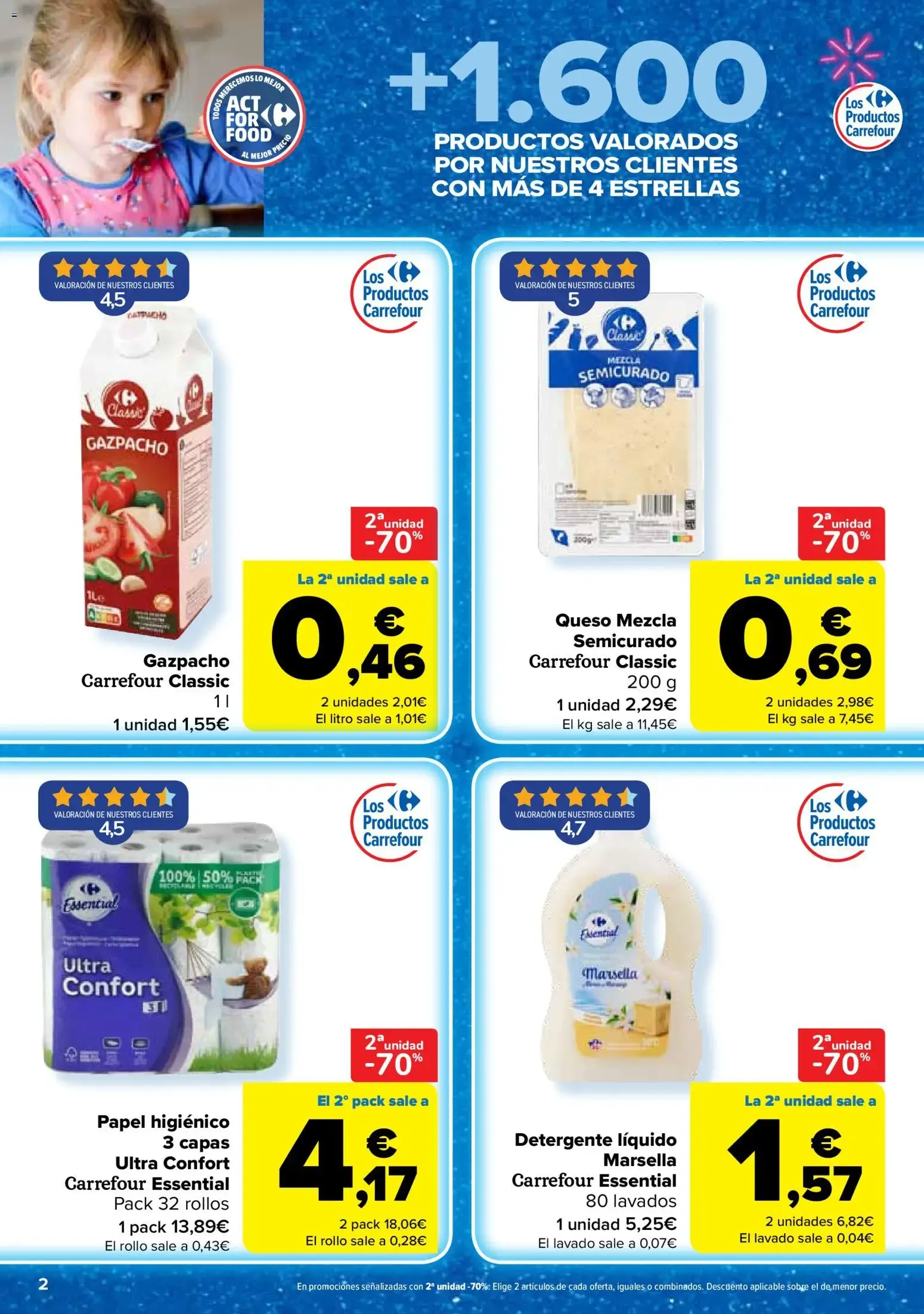 Catálogo de Carrefour: 2ª Unidad al -70% 28 de julio al 10 de agosto 2026 - Página 2
