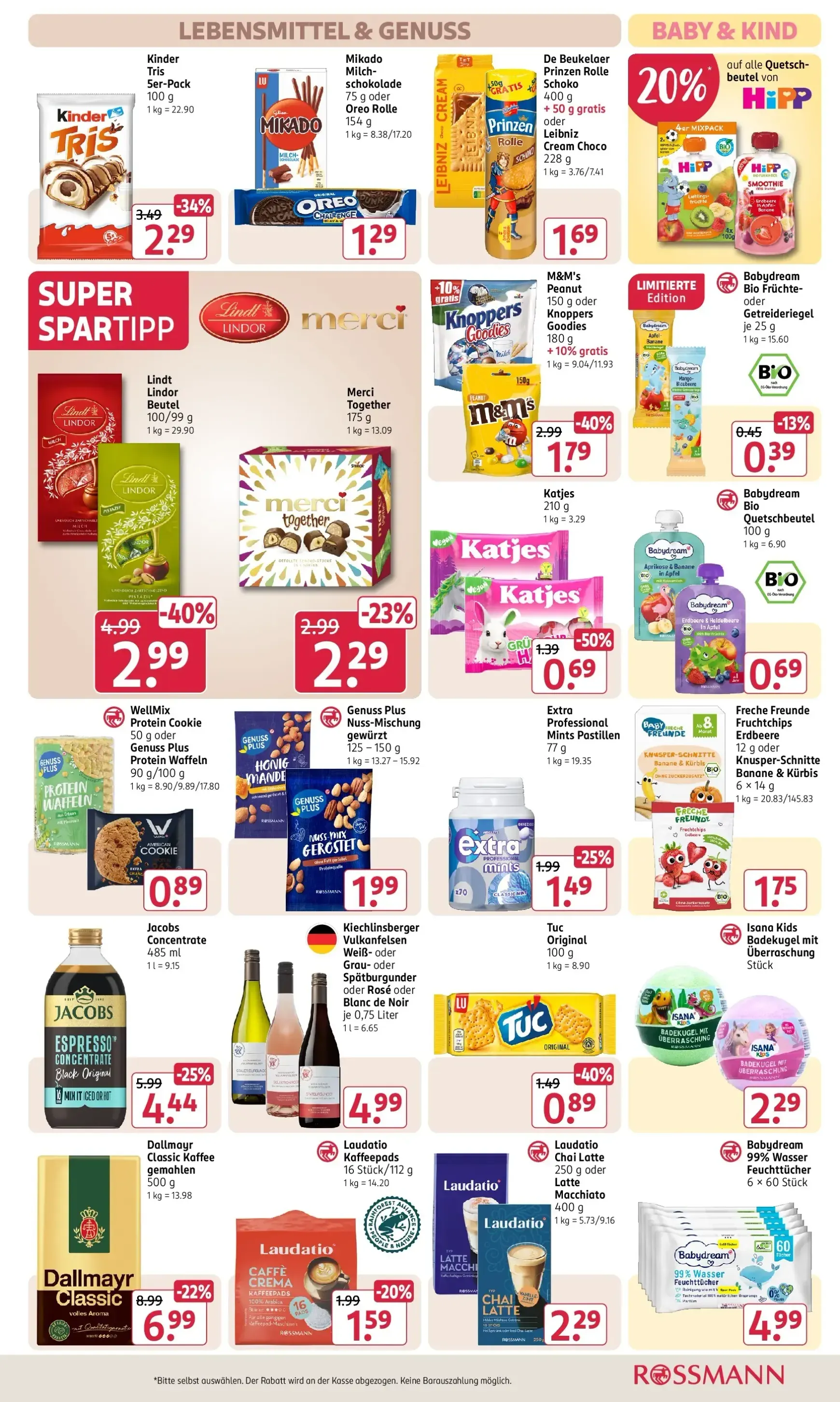 ROSSMANN Prospekt – von Montag 22.06.2026 bis Freitag 26.06.2026 von 22. Juni bis 26. Juni 2026 - Prospekt seite 15
