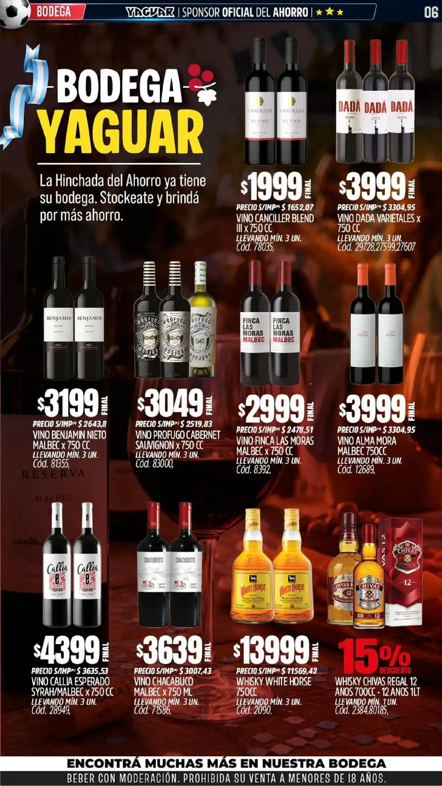 Ofertas de Yaguar catálogo del 15/06/2026 - 21/06/2026 15 de junio al 21 de junio 2026 - Página 5 del catálogo