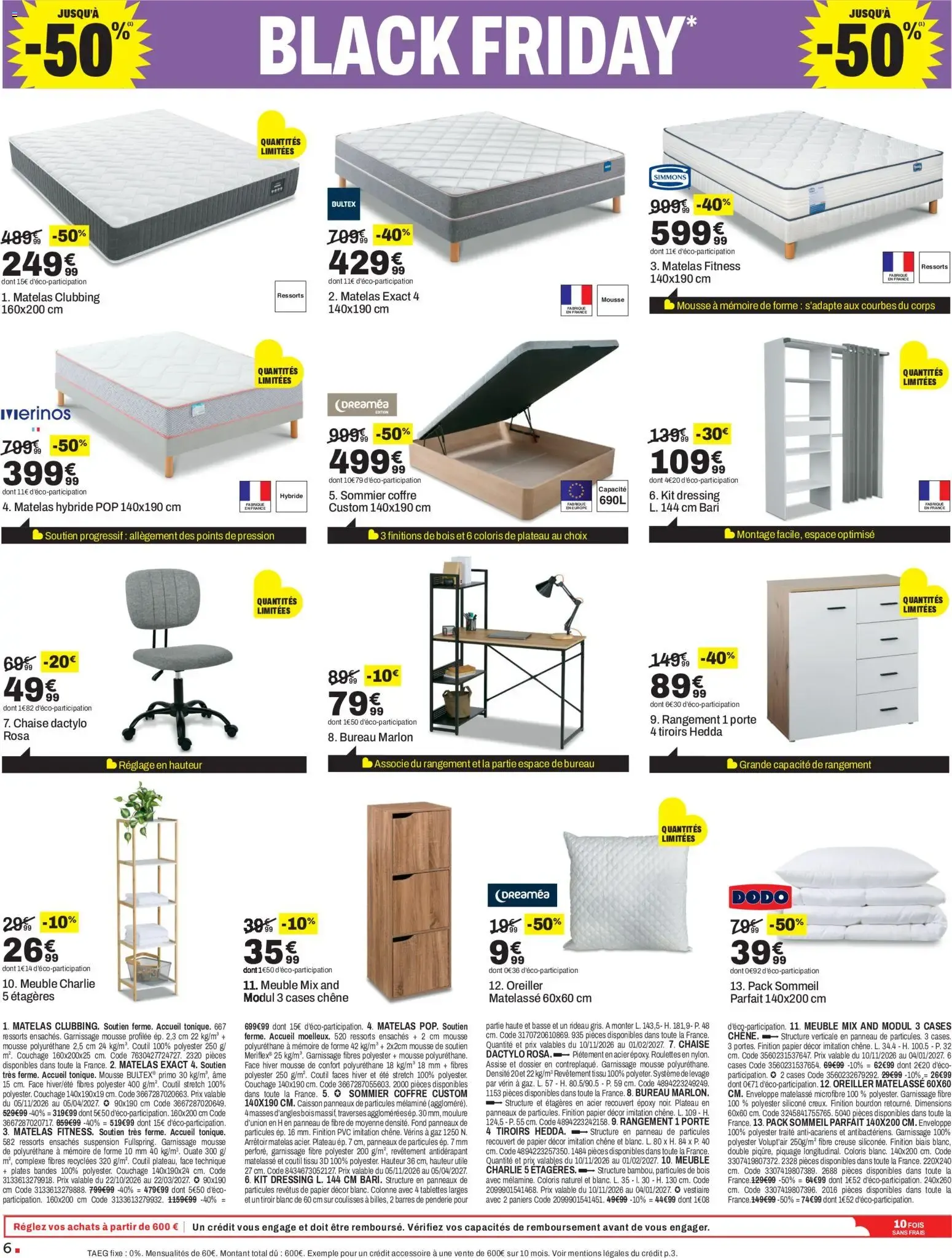 But Black Friday du 29 novembre au 31 octobre 2026 - Catalogue page 6