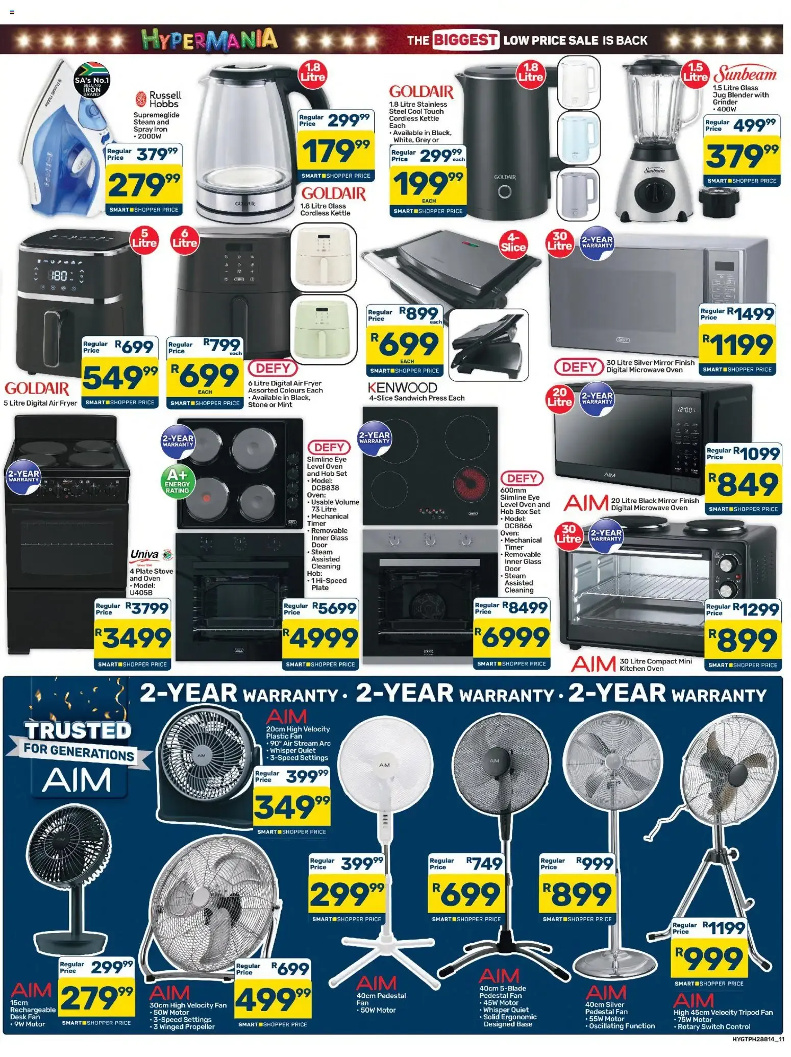Pick n Pay Inland Provinces - Hypermarket Specials (25/09/2026 - 06/10/2026) Online from 25 September to 6 October 2026 - Catalogue Page 11