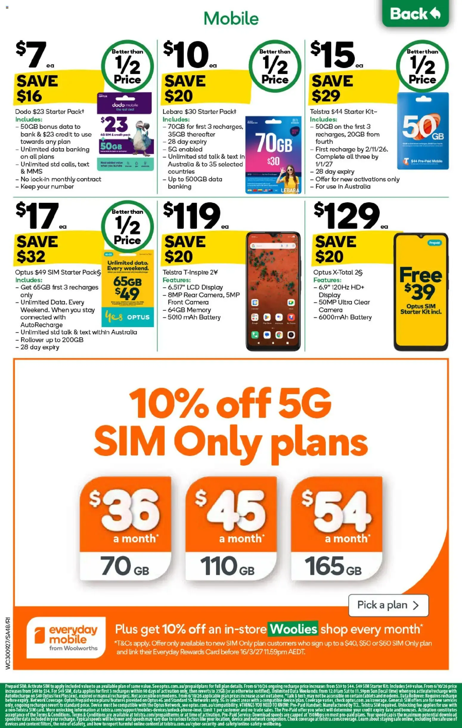 Woolworths catalogue valid from 30/09/2026 > Online Australia - Catalogue valid from 30 September to 6 October 2026 - page 44