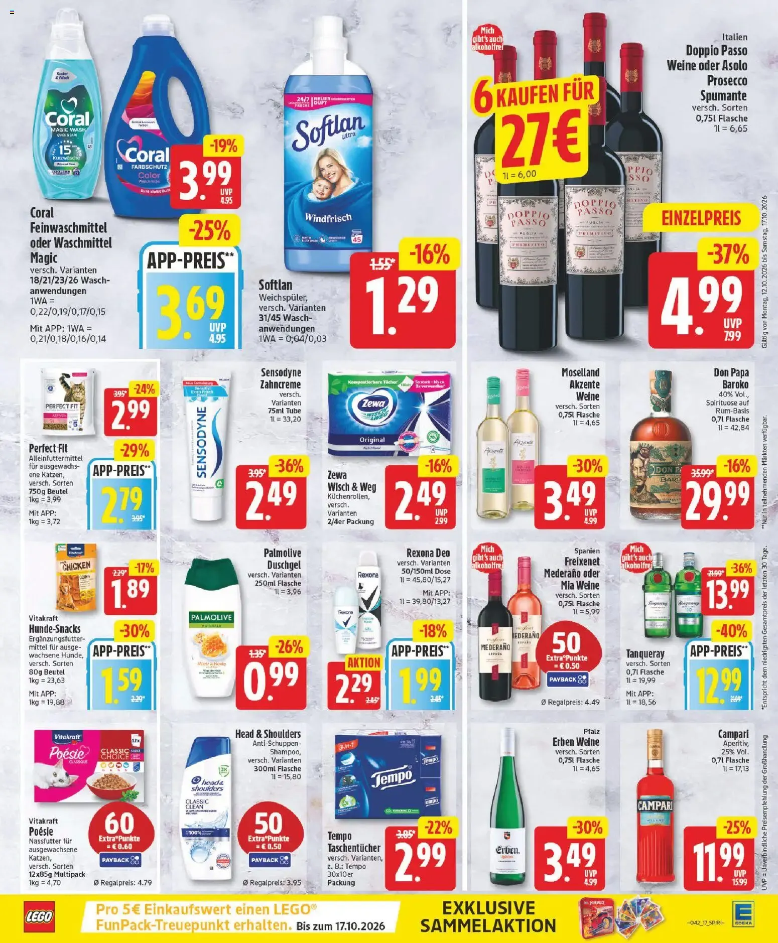 Jetzt wieder da! Kleben & Sparen von 12. Oktober bis 17. Oktober 2026 - Prospekt seite 17