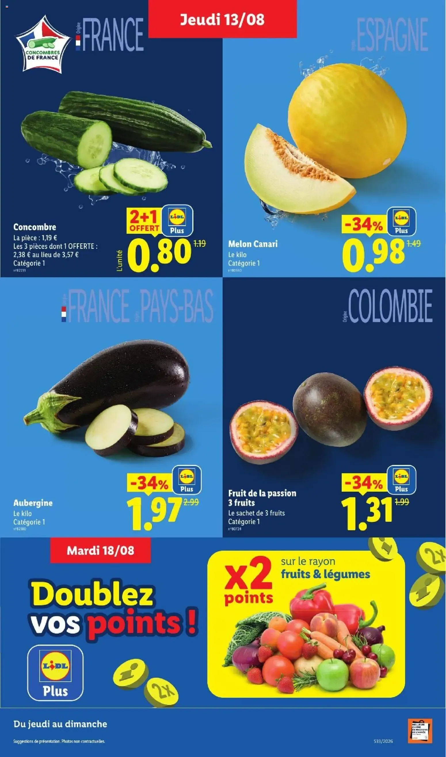 Catalogue LIDL du 13/08/2026 | Promo prospectus en ligne du 13 août au 19 août 2026 - Catalogue page 3