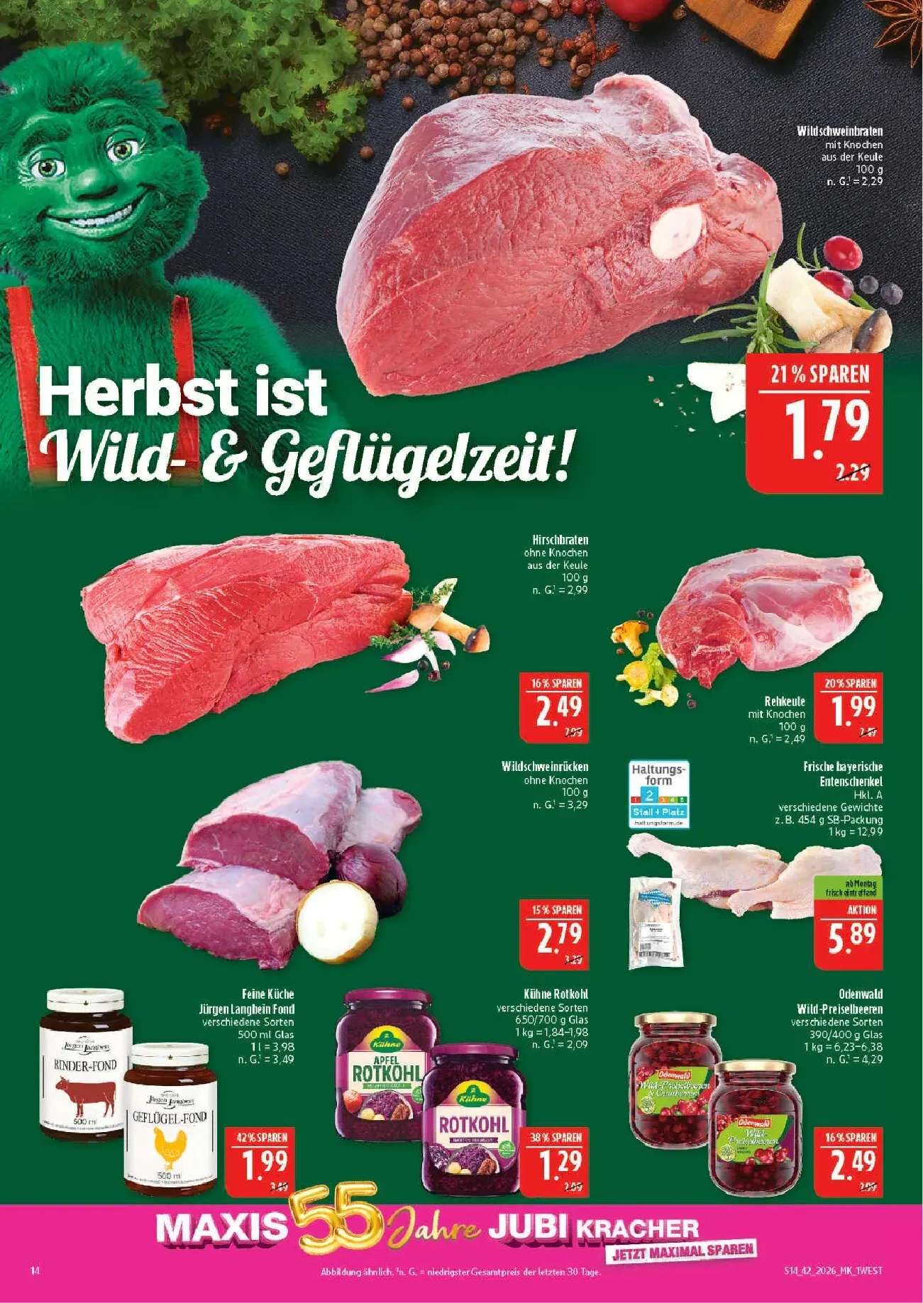 Marktkauf Prospekt – von Montag 12.10.2026 bis Samstag 17.10.2026 von 12. Oktober bis 17. Oktober 2026 - Prospekt seite 14