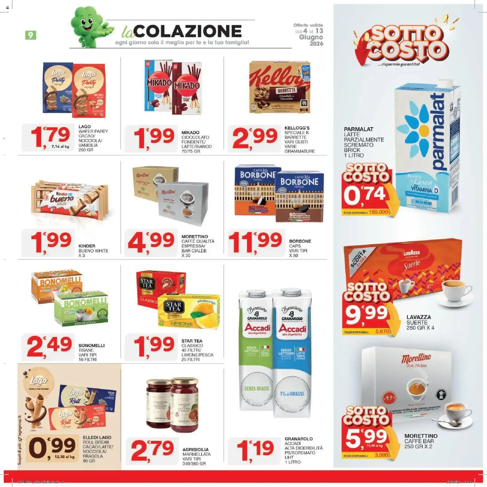 Nuovo SISA volantino dal 04/06/2026 > offerte anteprima 🛍️ da 4 giugno a 13 giugno di 2026 - Pagina del volantino 9