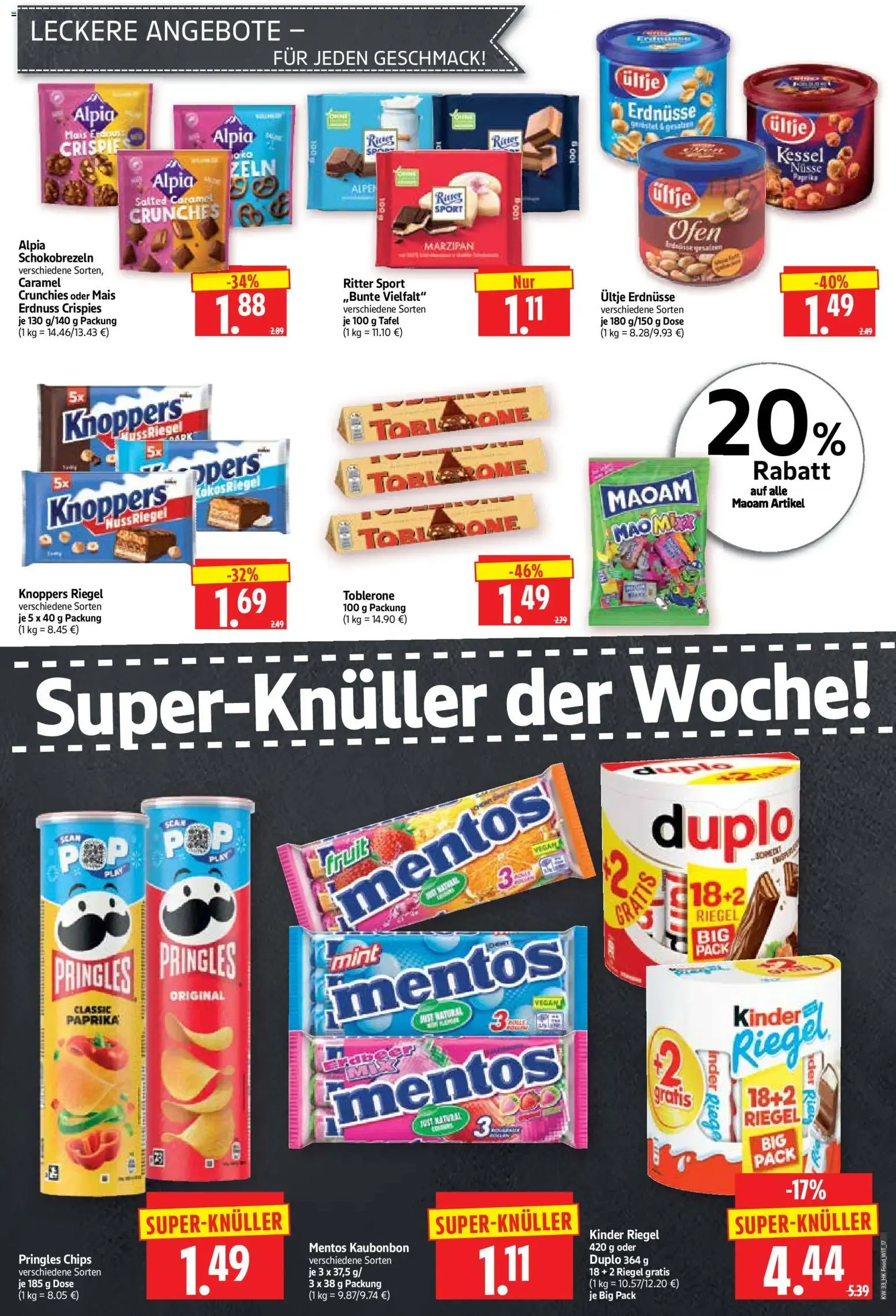 E center HERKULES Witzenhausen Knüller von 10. August bis 15. August 2026 - Prospekt seite 17