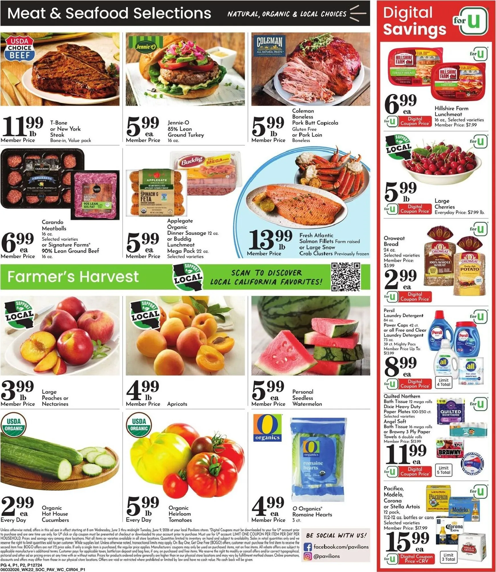 Weekly ad Pavilions: A World of Difference from June 3 to June 9 2026 - Page 4