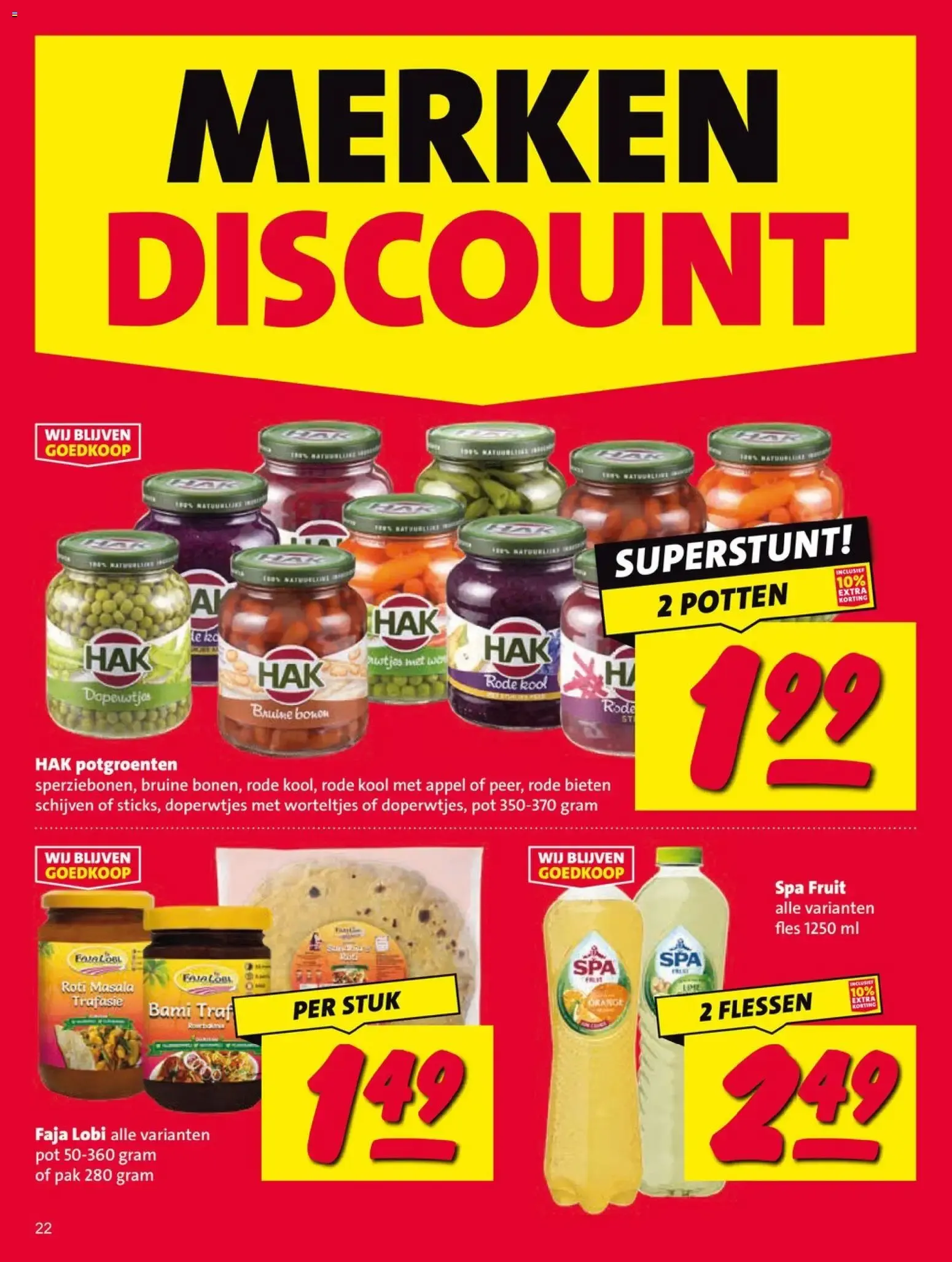 Nettorama Merkendiscount - Coca-Cola Superstunt van 22 juni tot 28 juni 2026 - Folder pagina 22
