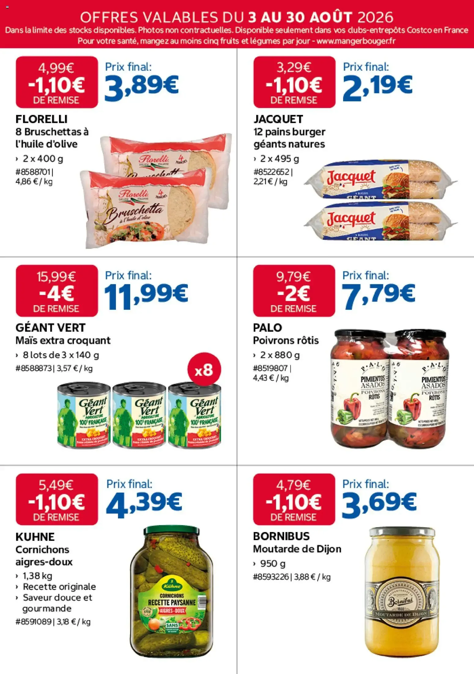 Costco catalogue à partir du 03/08/2026 - promo en ligne du 3 août au 30 août 2026 - Catalogue page 15