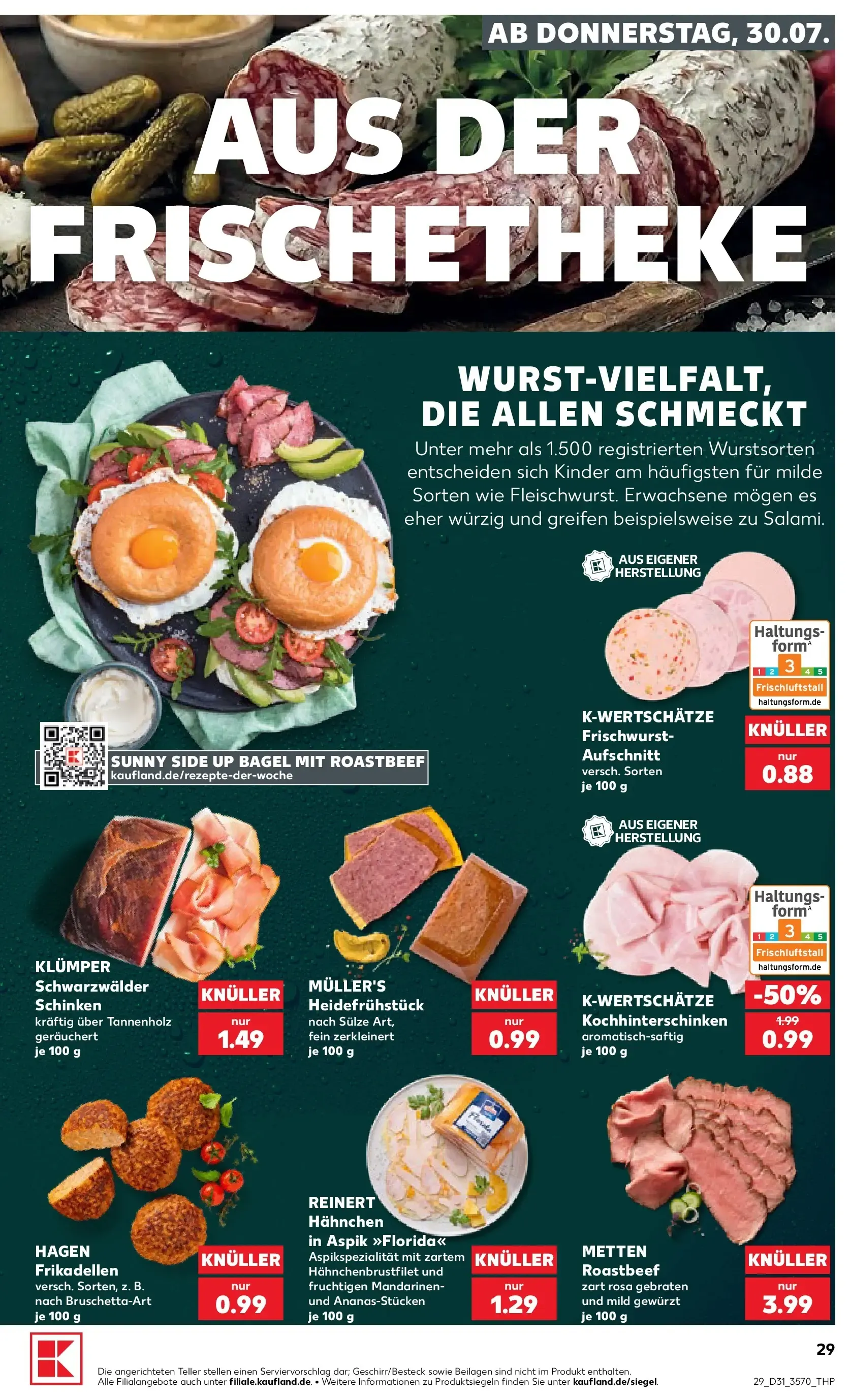 Prospekt Kaufland ab 30.07.2026 » Angebote Online zum Blättern von 30. Juli bis 5. August 2026 - Prospekt seite 29