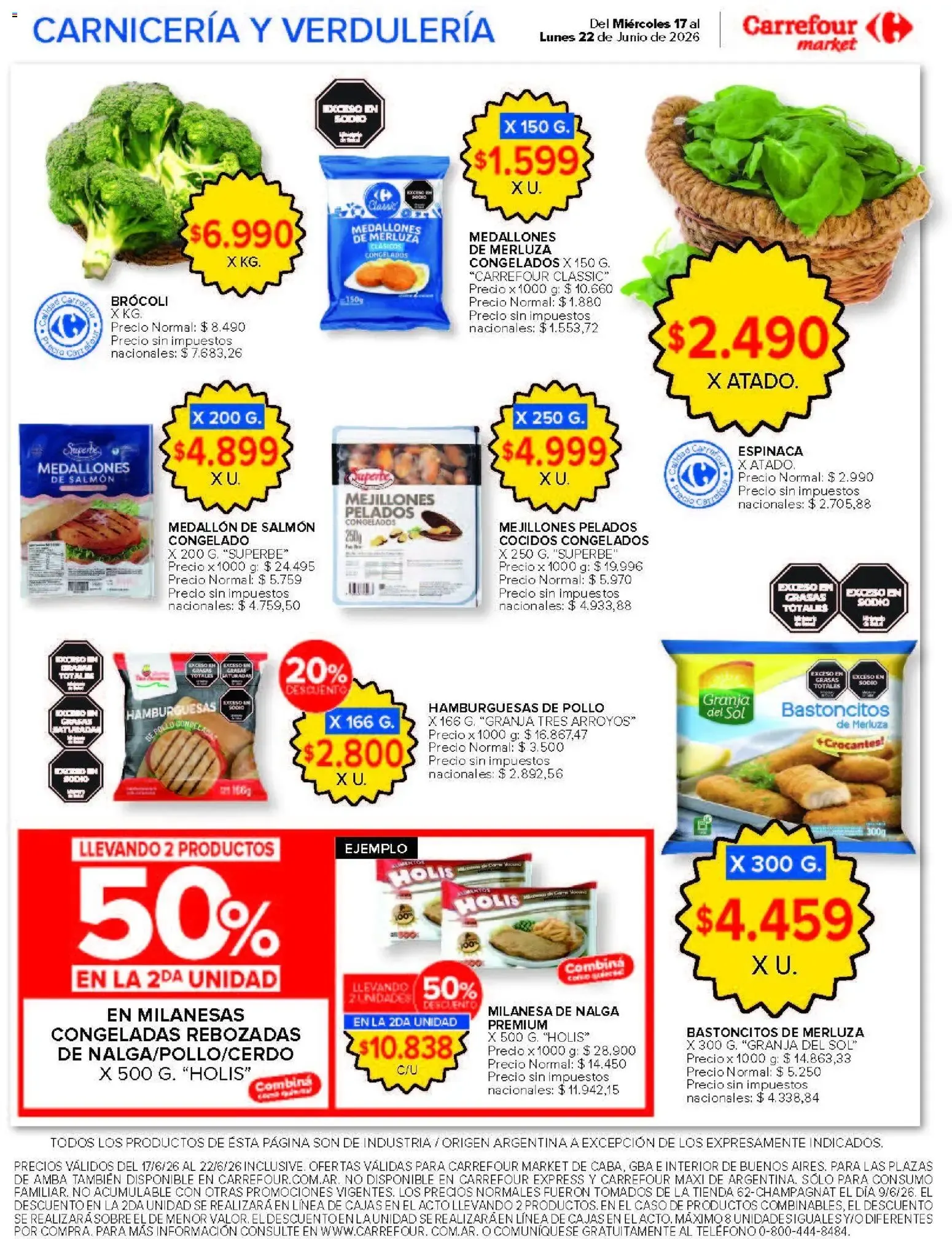 Ofertas de Carrefour Market catálogo del 17/06/2026 - 22/06/2026 17 de junio al 22 de junio 2026 - Página 8 del catálogo
