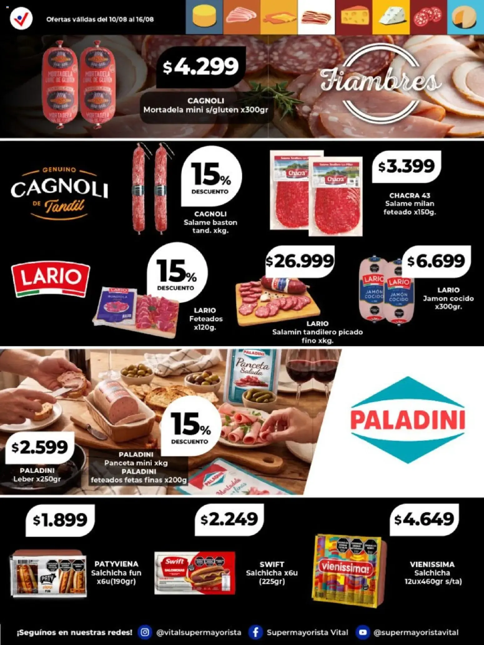 Ofertas de Vital Supermayorista - Frescos a la mesa 10 de agosto al 16 de agosto 2026 - Página 6 del catálogo