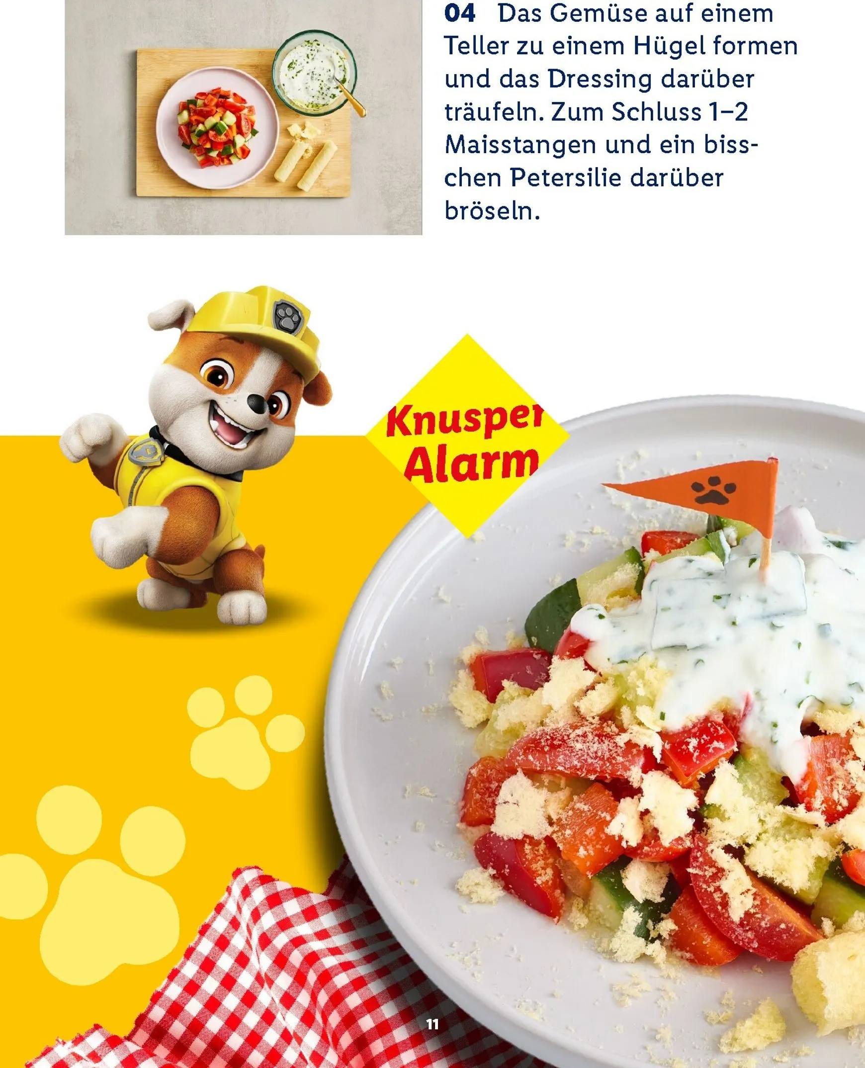 Lidl - Paw Patrol Rezeptheft Prospekt – von Montag 20.07.2026 bis Sonntag 23.08.2026 von 20. Juli bis 23. August 2026 - Prospekt seite 11