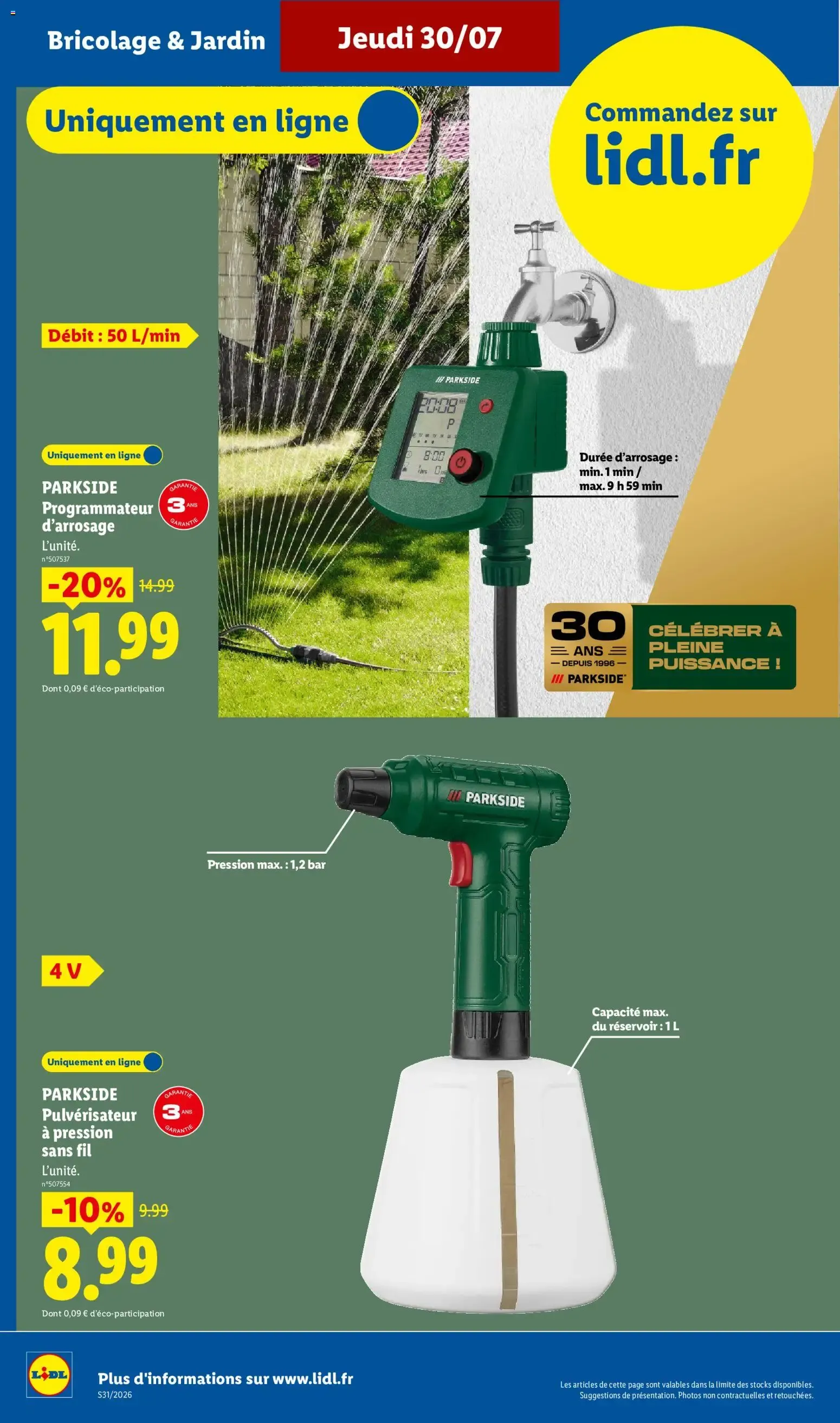 LIDL L'été des Marques du 30 juillet au 5 août 2026 - Catalogue page 40