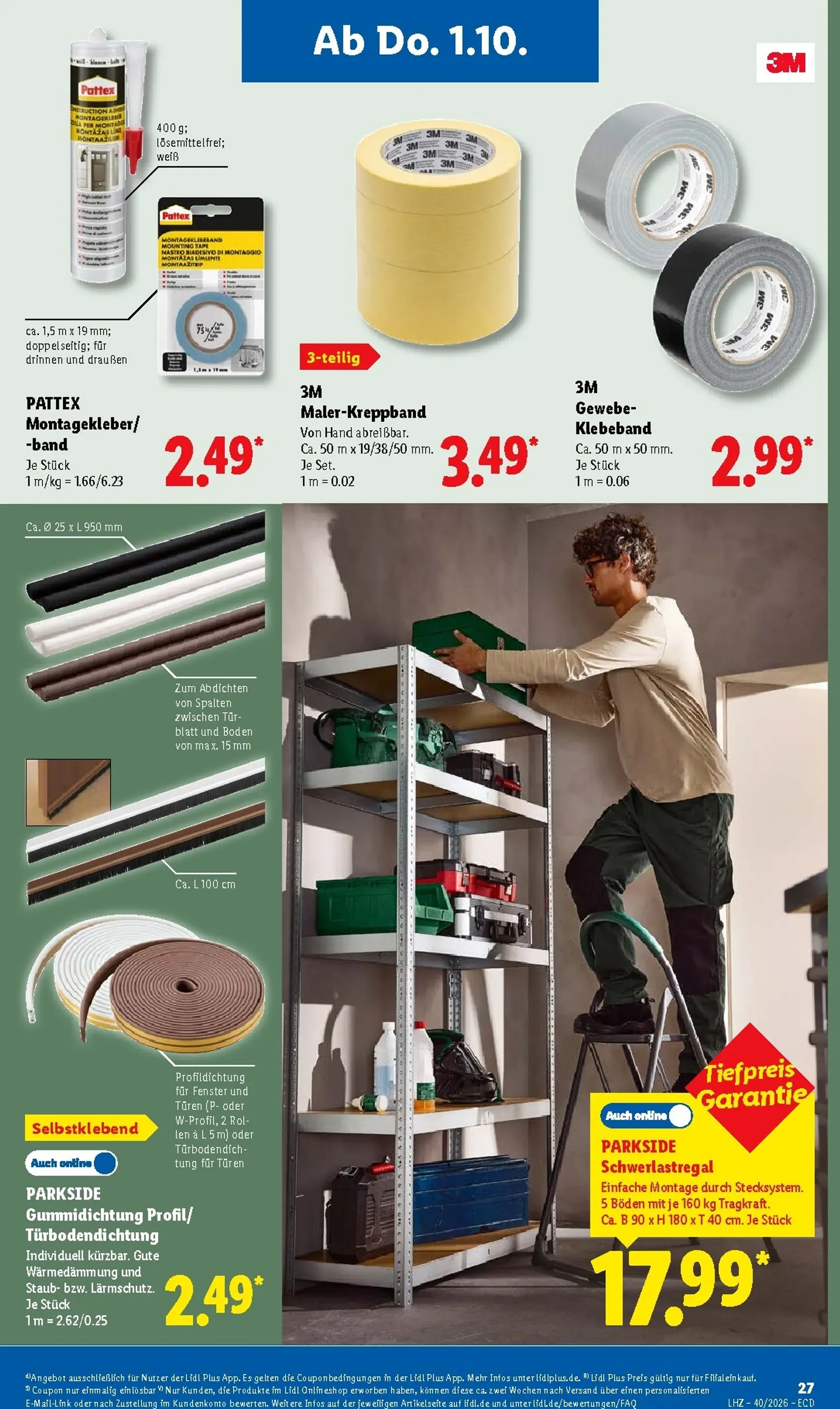 Lidl Prospekt: Traumhaft schlafen von 28. September bis 2. Oktober 2026 - Prospekt seite 44
