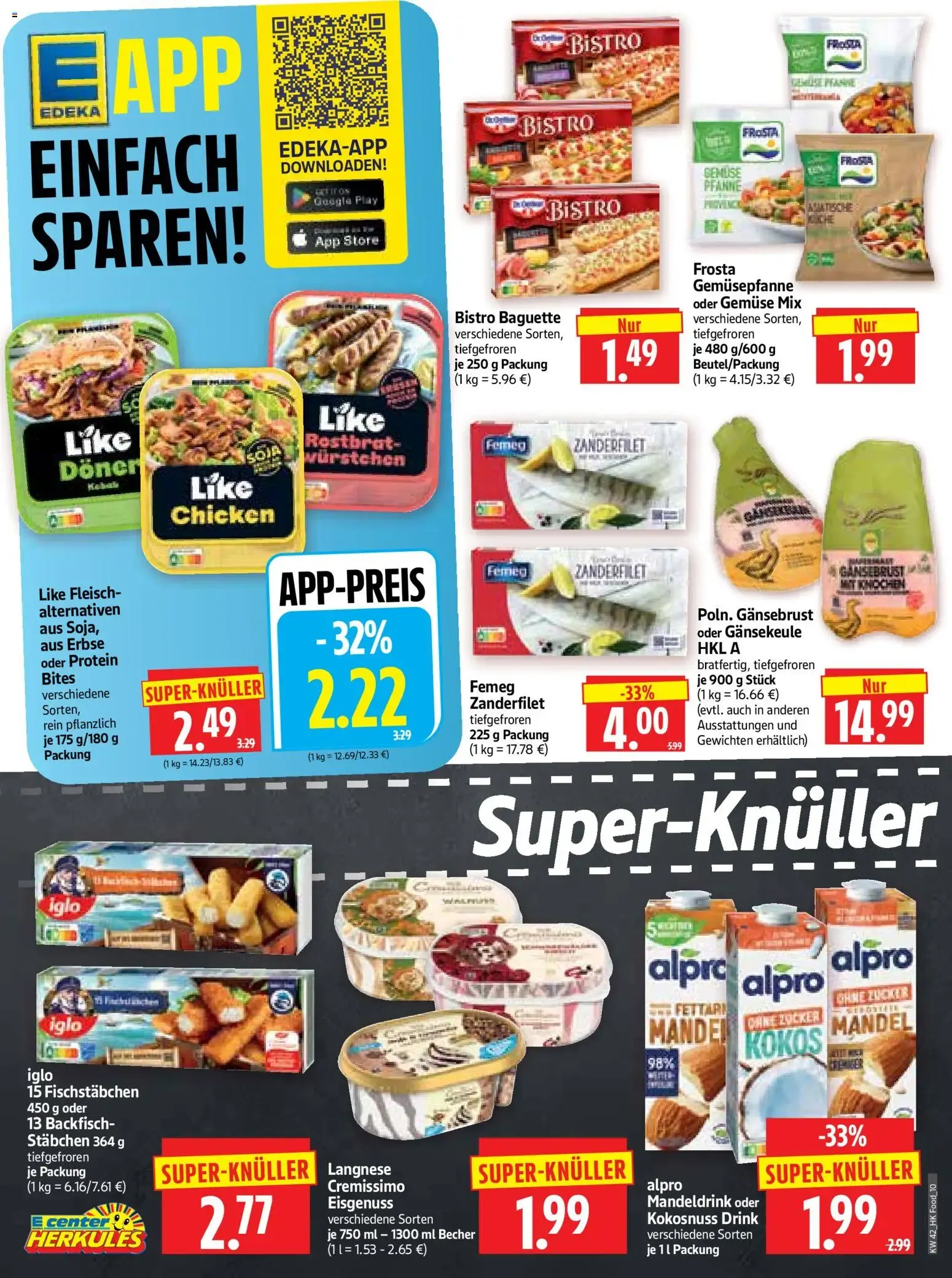 HERKULES EDEKA APP Prospekt von 12. Oktober bis 17. Oktober 2026 - Prospekt seite 10