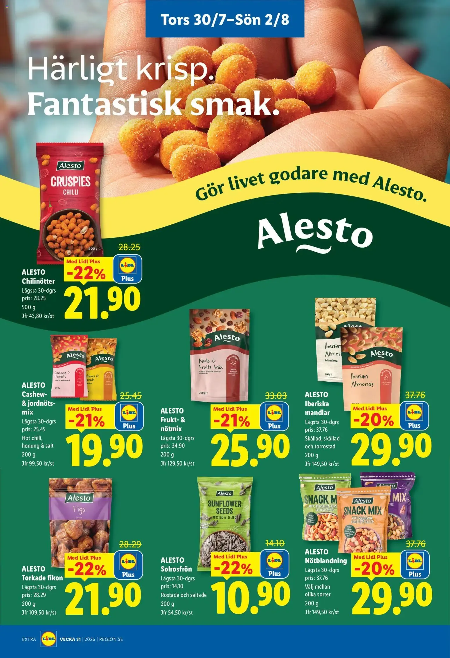 Lidl erbjudanden från 27/07/2026 - 02/08/2026 > Reklamblad nuvarande rabatter från 27 juli till 2 augusti 2026 - Reklamblad sidor 27
