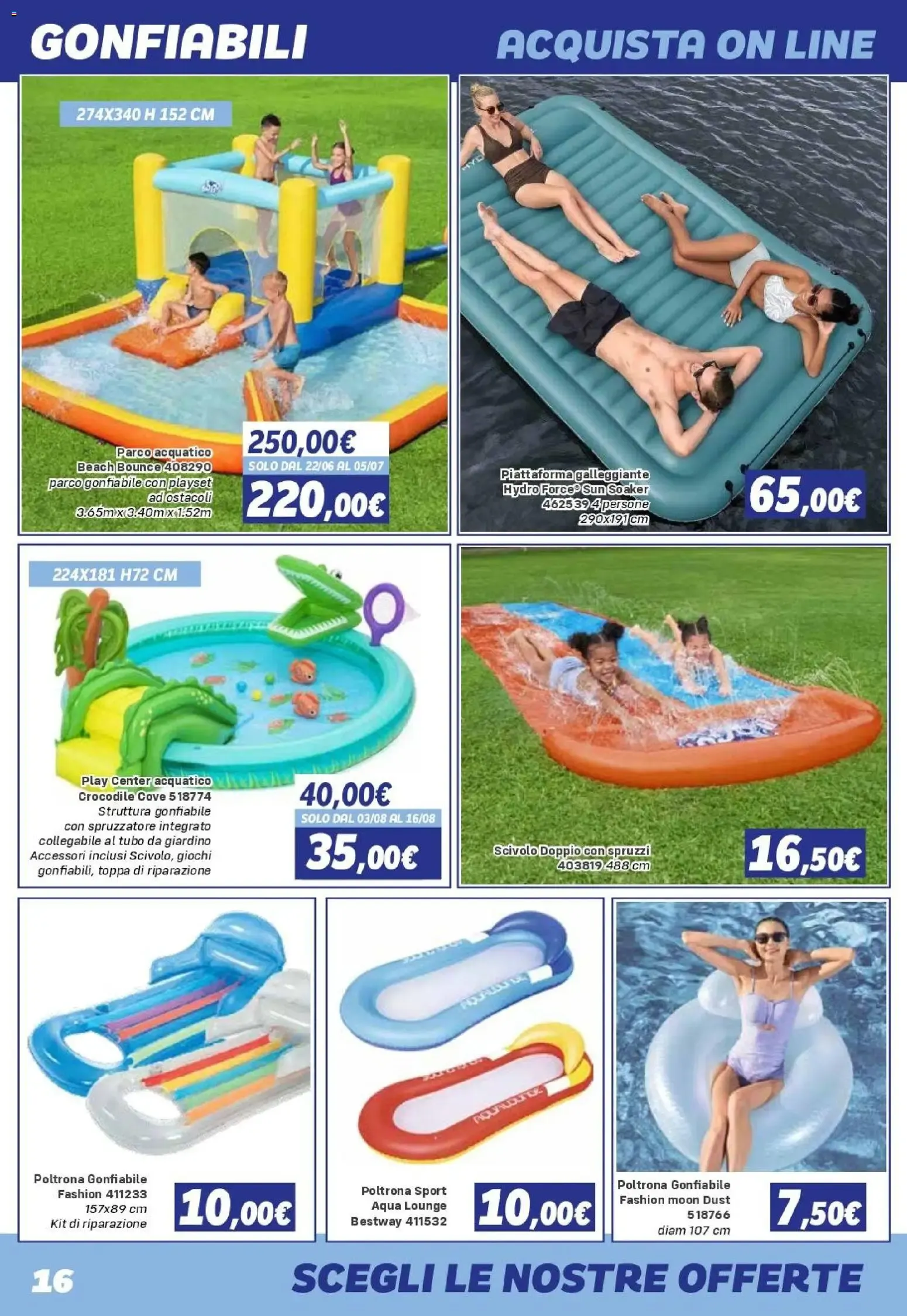 Orizzonte Sport e Mare Catalogo 2026 da 8 maggio a 27 settembre di 2026 - Pagina del volantino 16