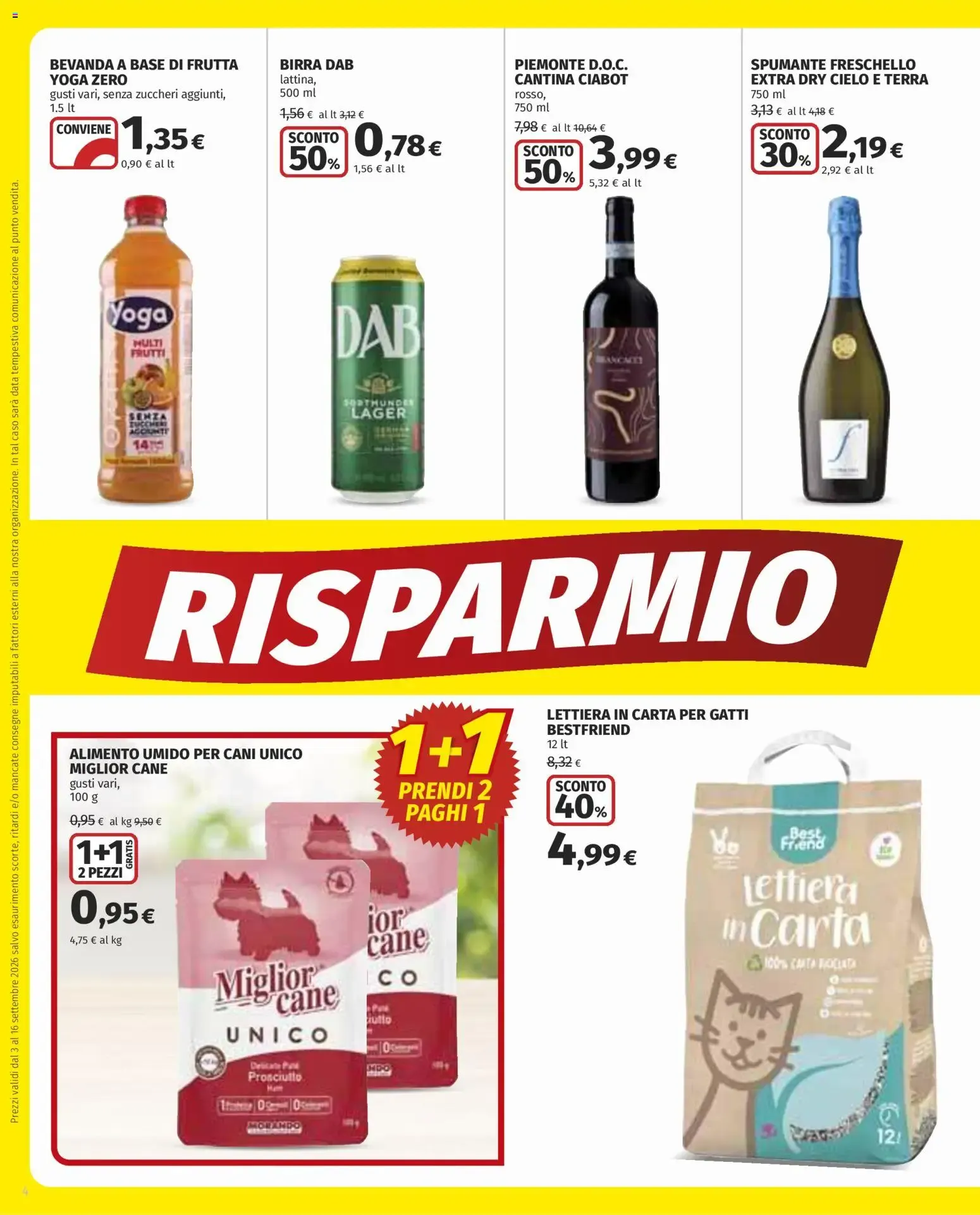 Volantino COOP Anteprima dal 03/09/2026 > NUOVO Promozioni da 3 settembre a 16 settembre di 2026 - Pagina del volantino 4