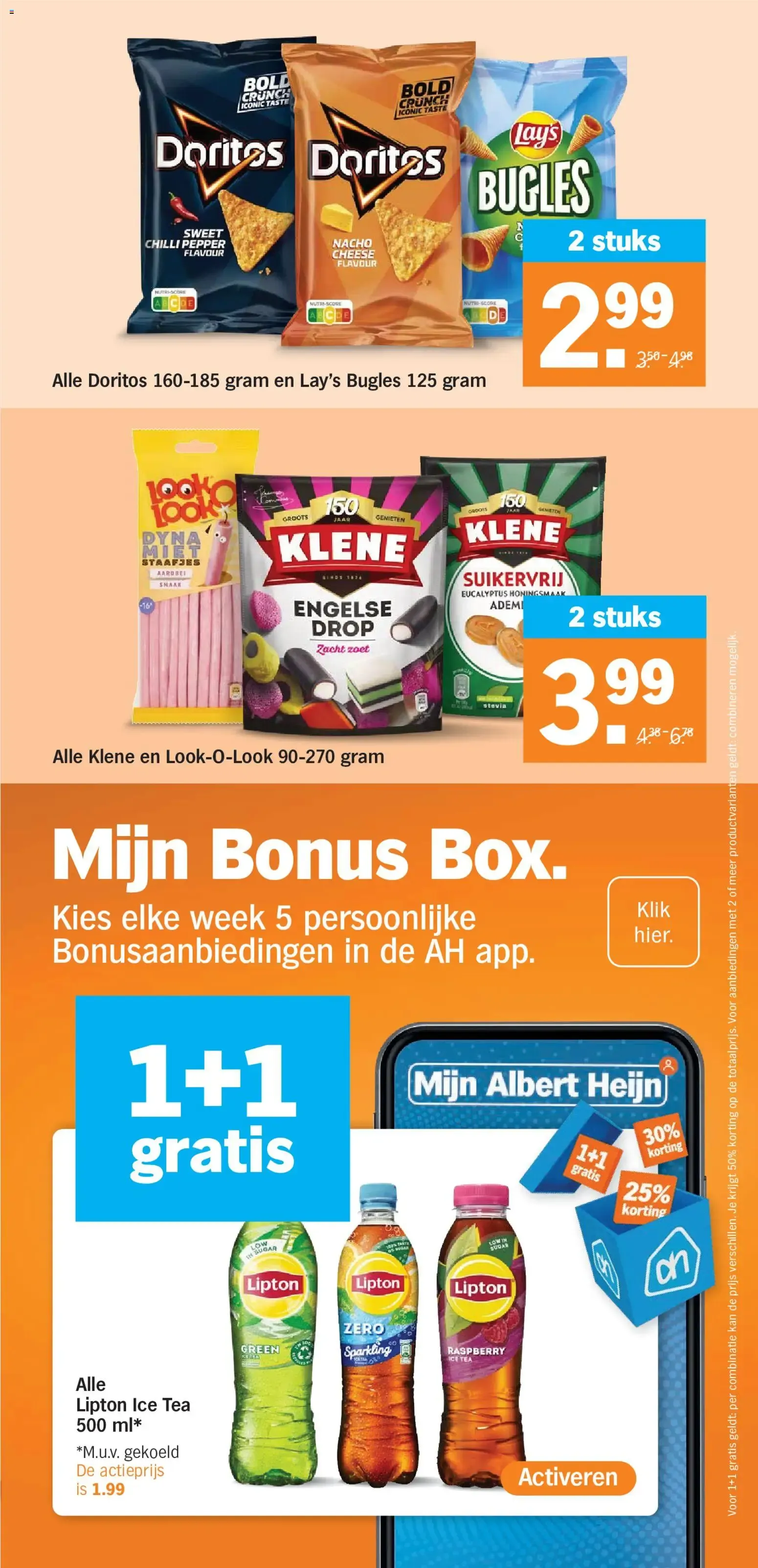 Albert Heijn BONUS: 1+1 gratis pasta's van 20 juli tot 26 juli 2026 - Folder pagina 22