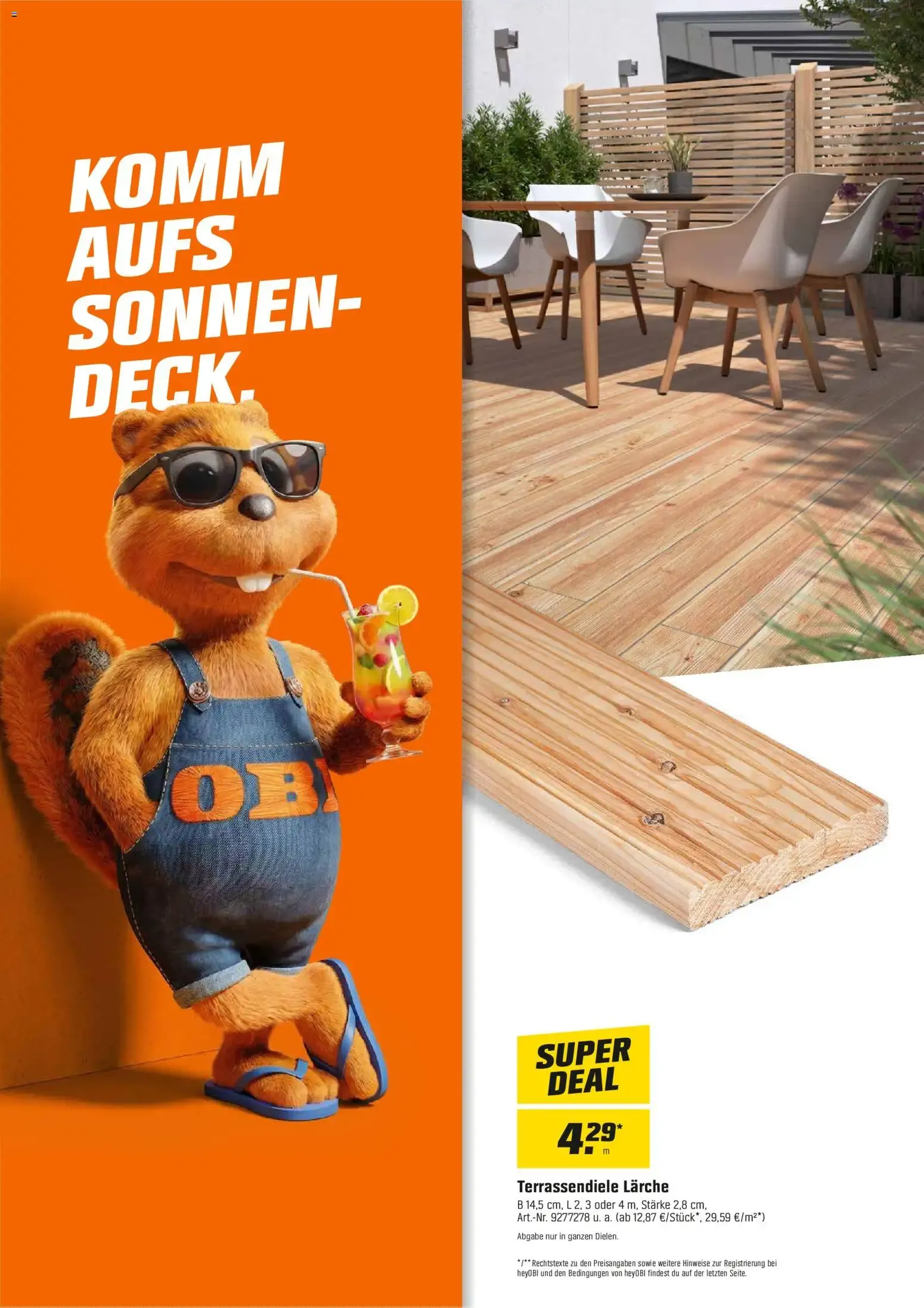 OBI Flugblatt von 01.07.2026 - Aktuelle Angebote von 1. Juli bis 31. Juli 2026 - Flugblätt seite  6